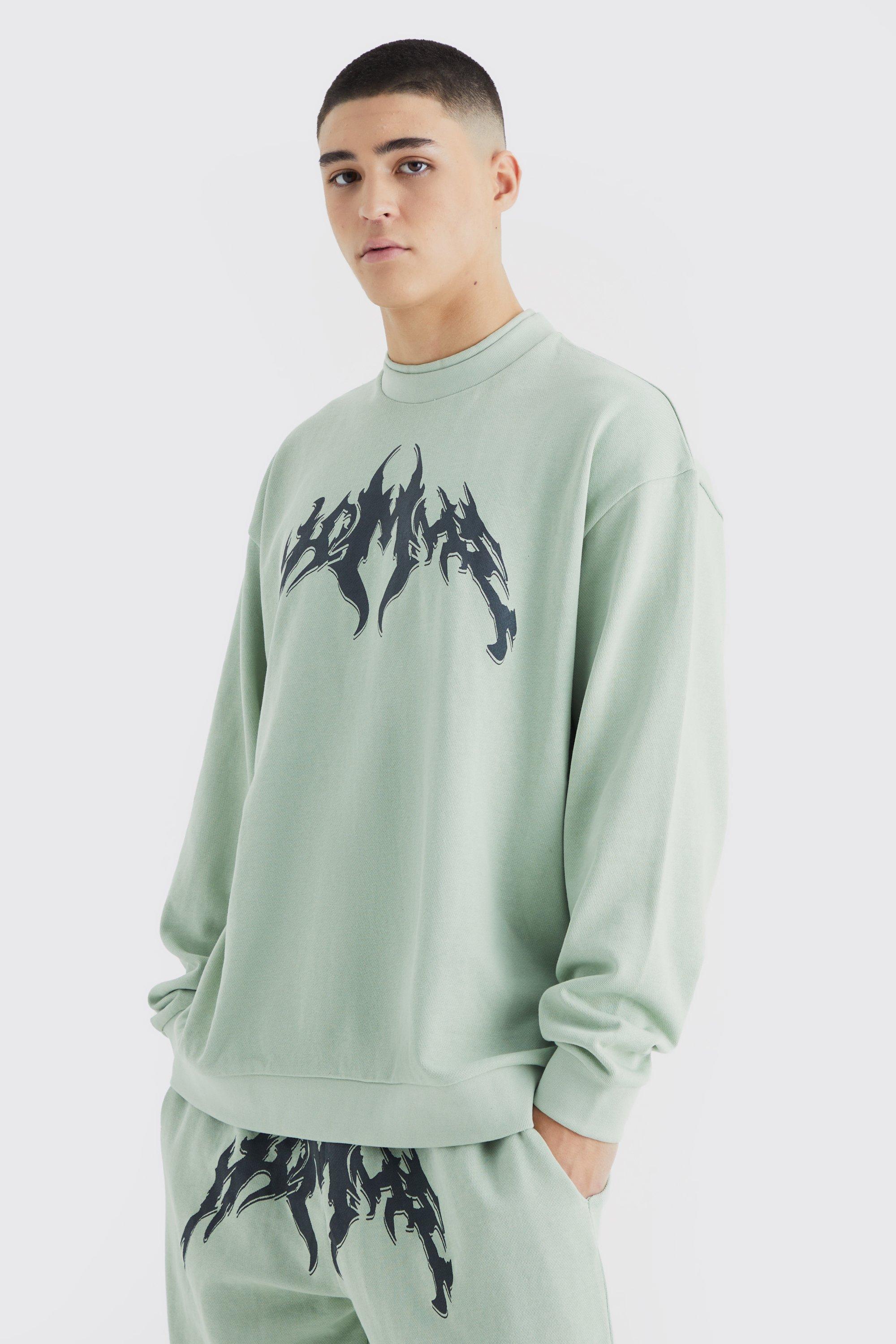 Double sale neck sweatshirt