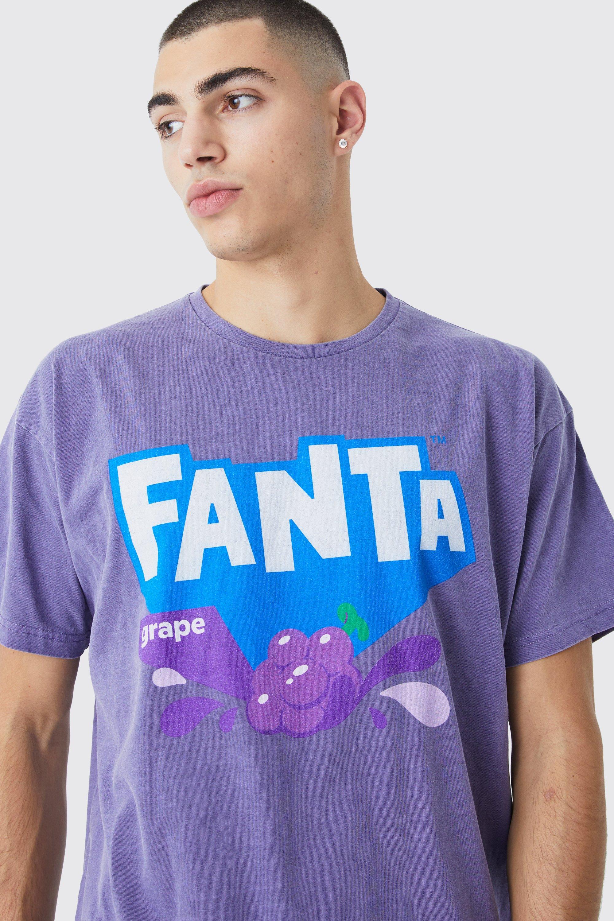 Fanta Grape Wash License T shirt