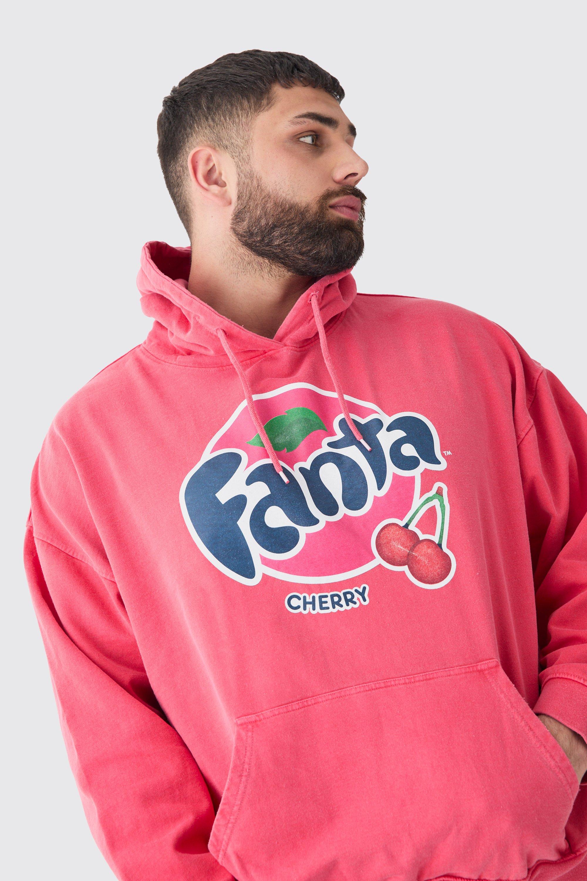 Plus Fanta Cherry Wash License Hoodie