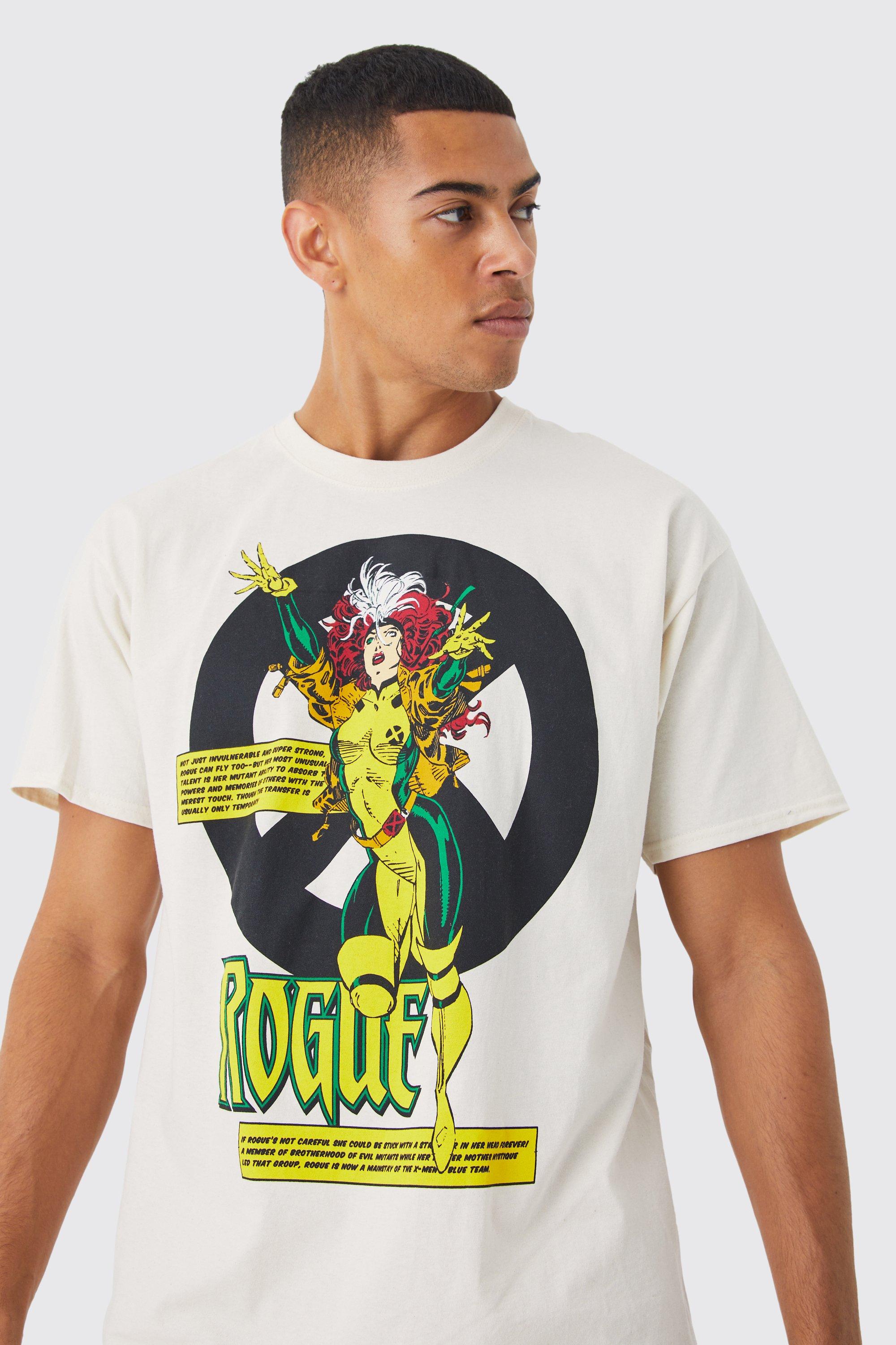 T shirt oversize imprim Marvel Rogue