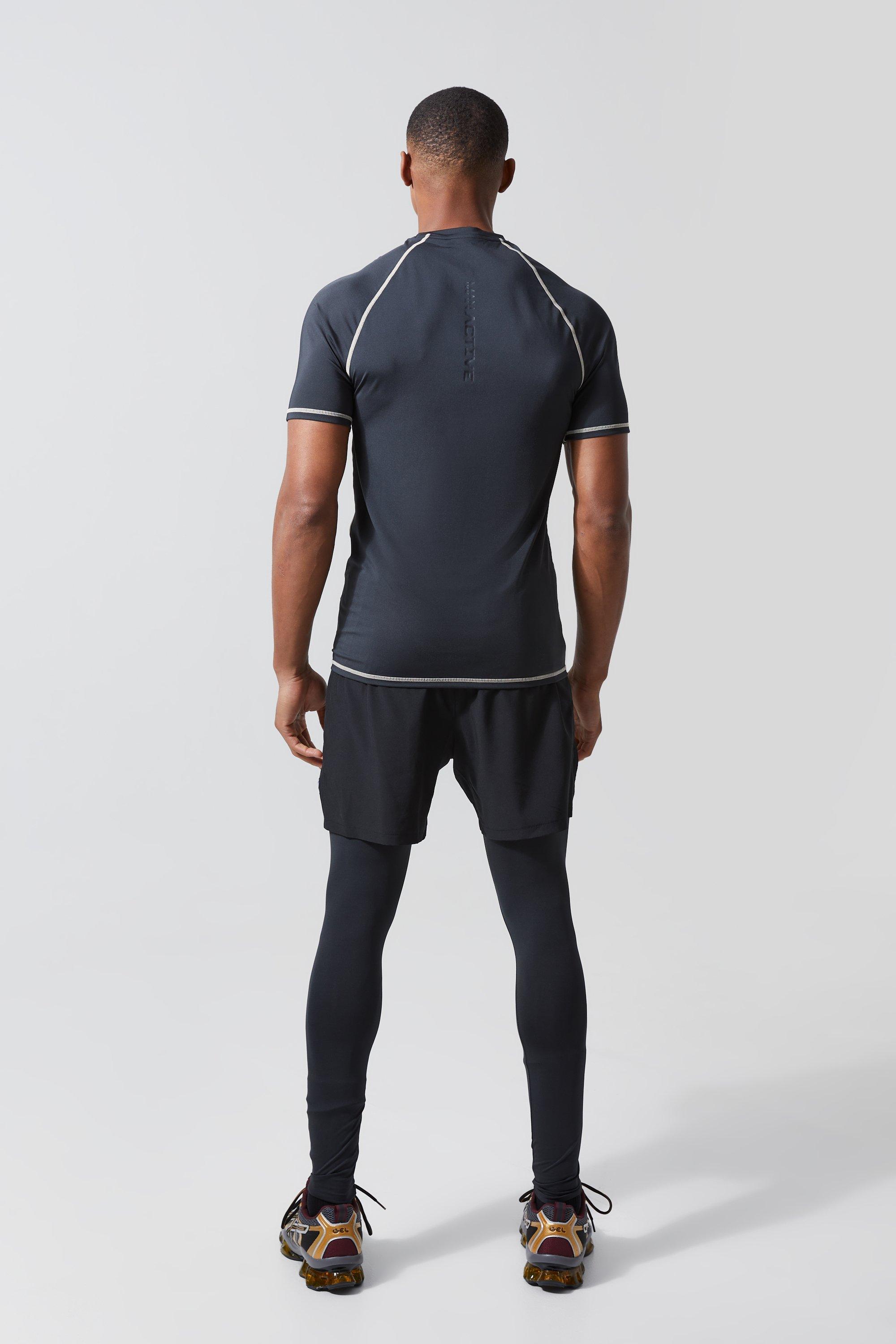 Short legging homme discount sport