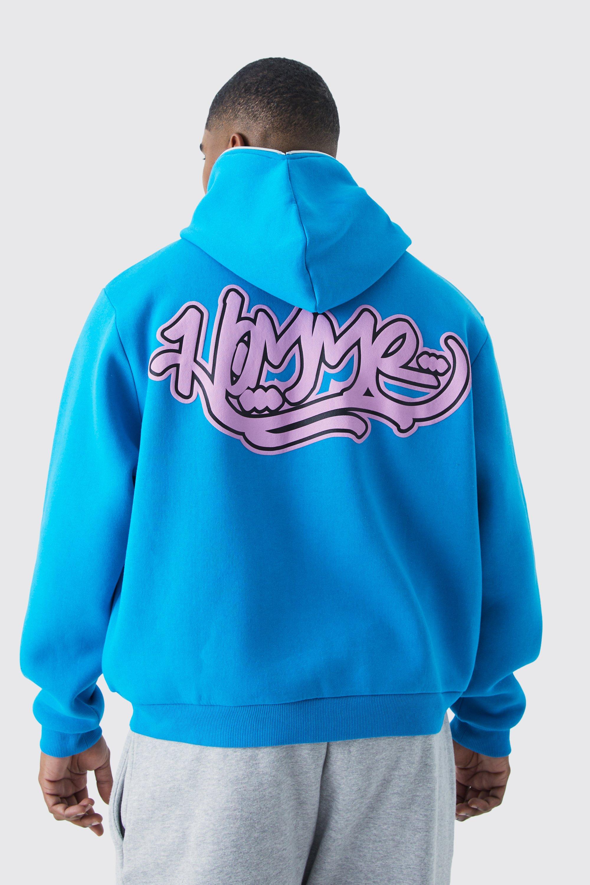 Aqua blue clearance hoodie