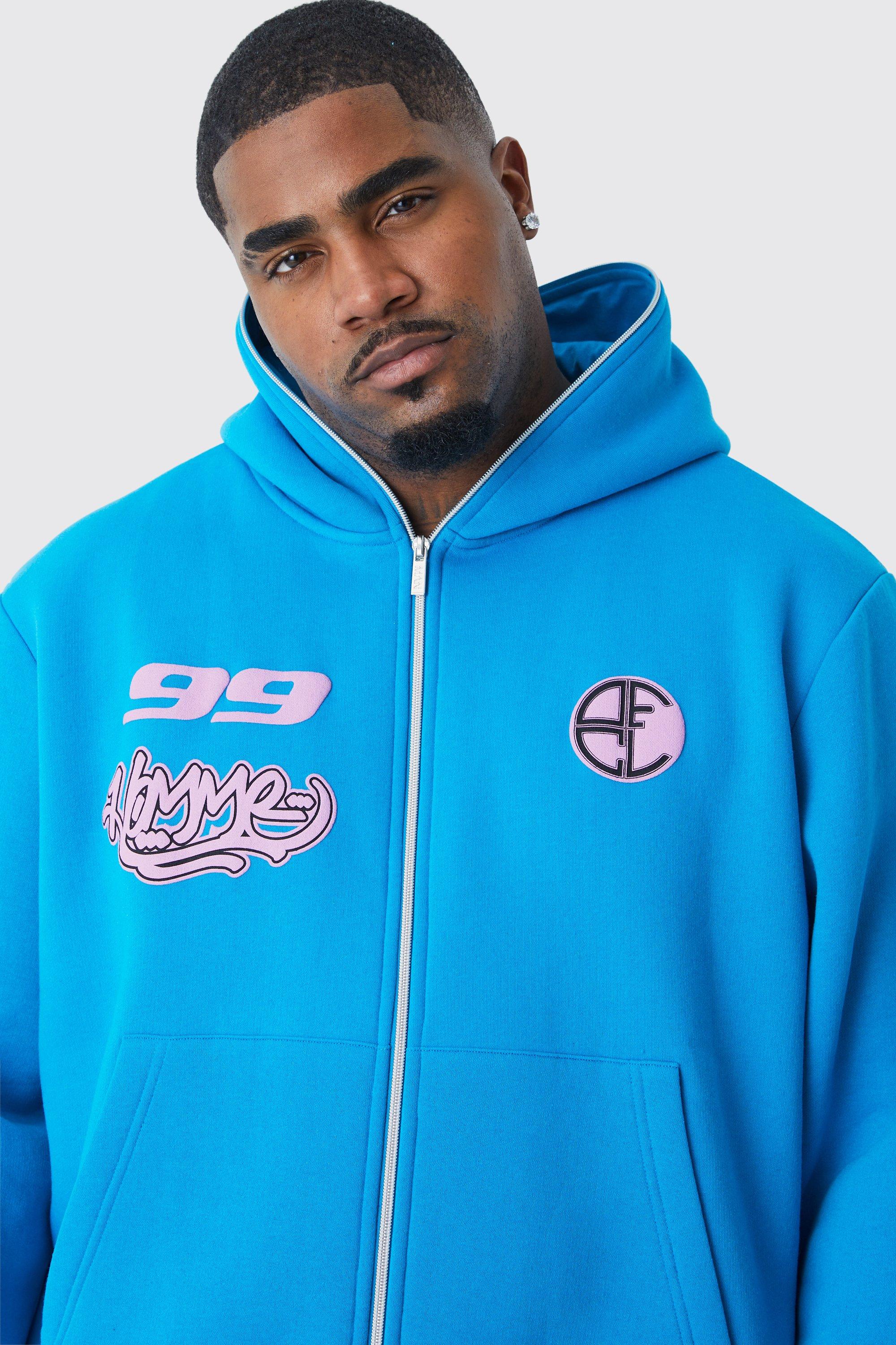 Aqua zip hotsell up hoodie