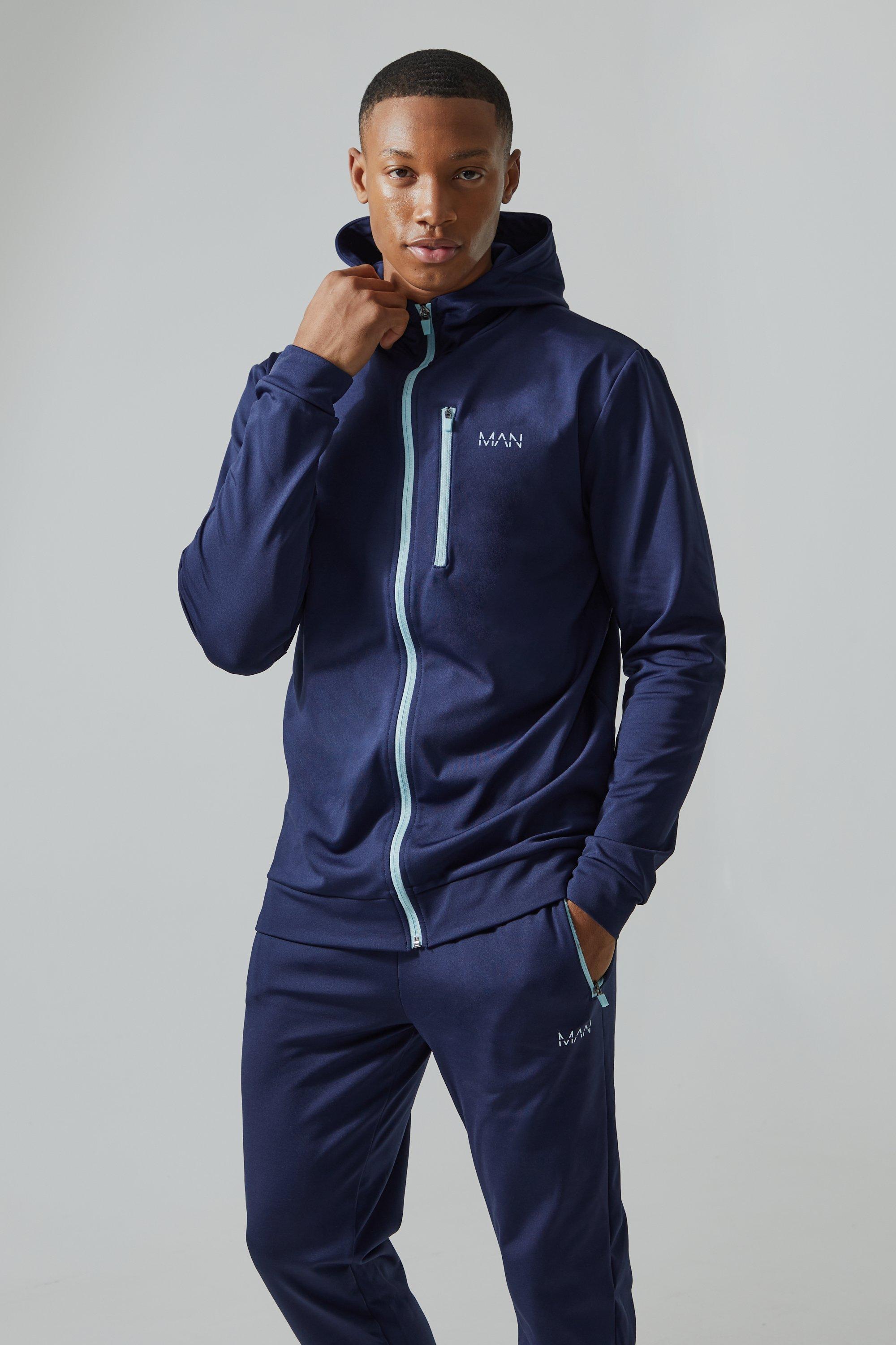 Blue colour tracksuit online