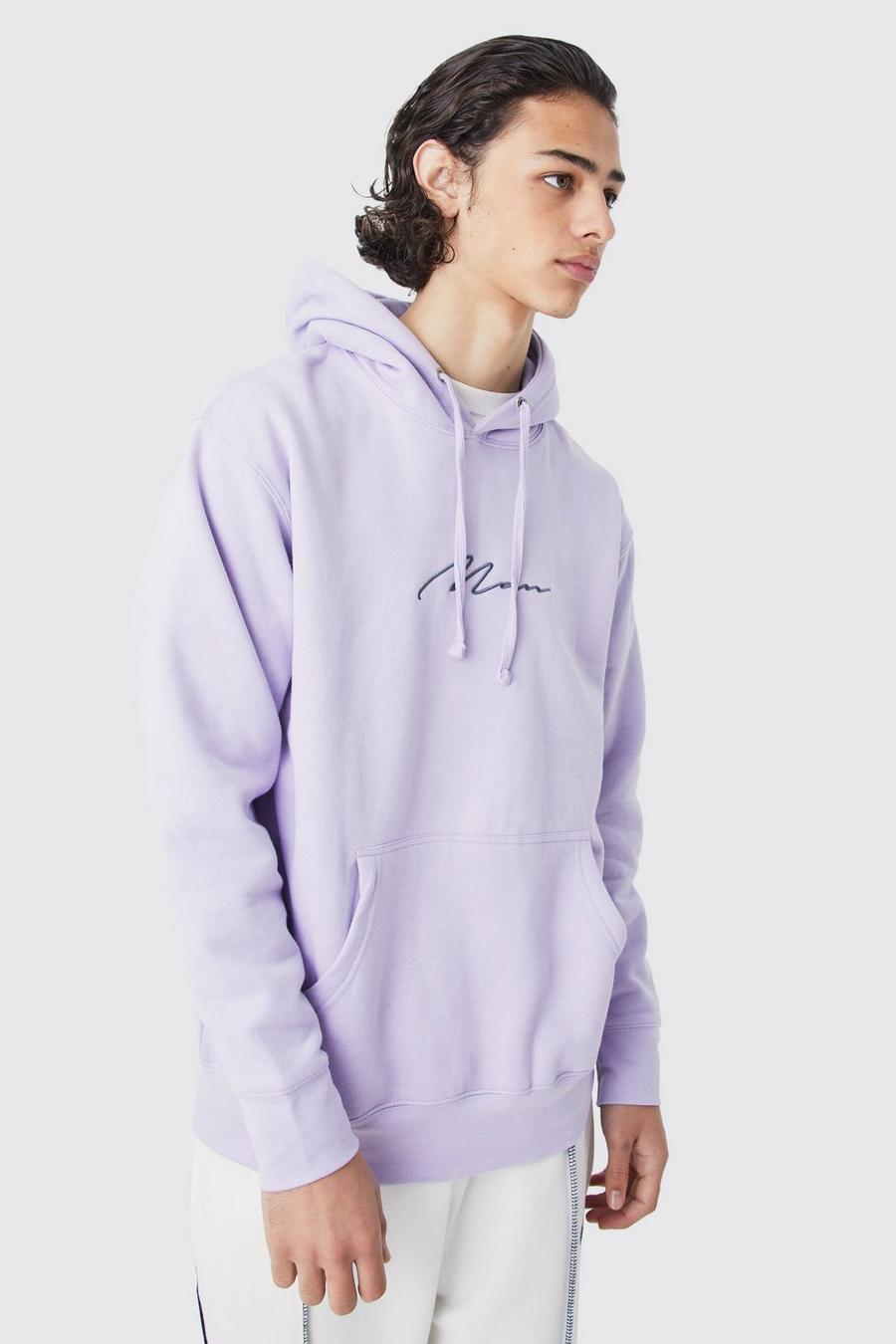 Lilac MAN Oversize hoodie image number 1