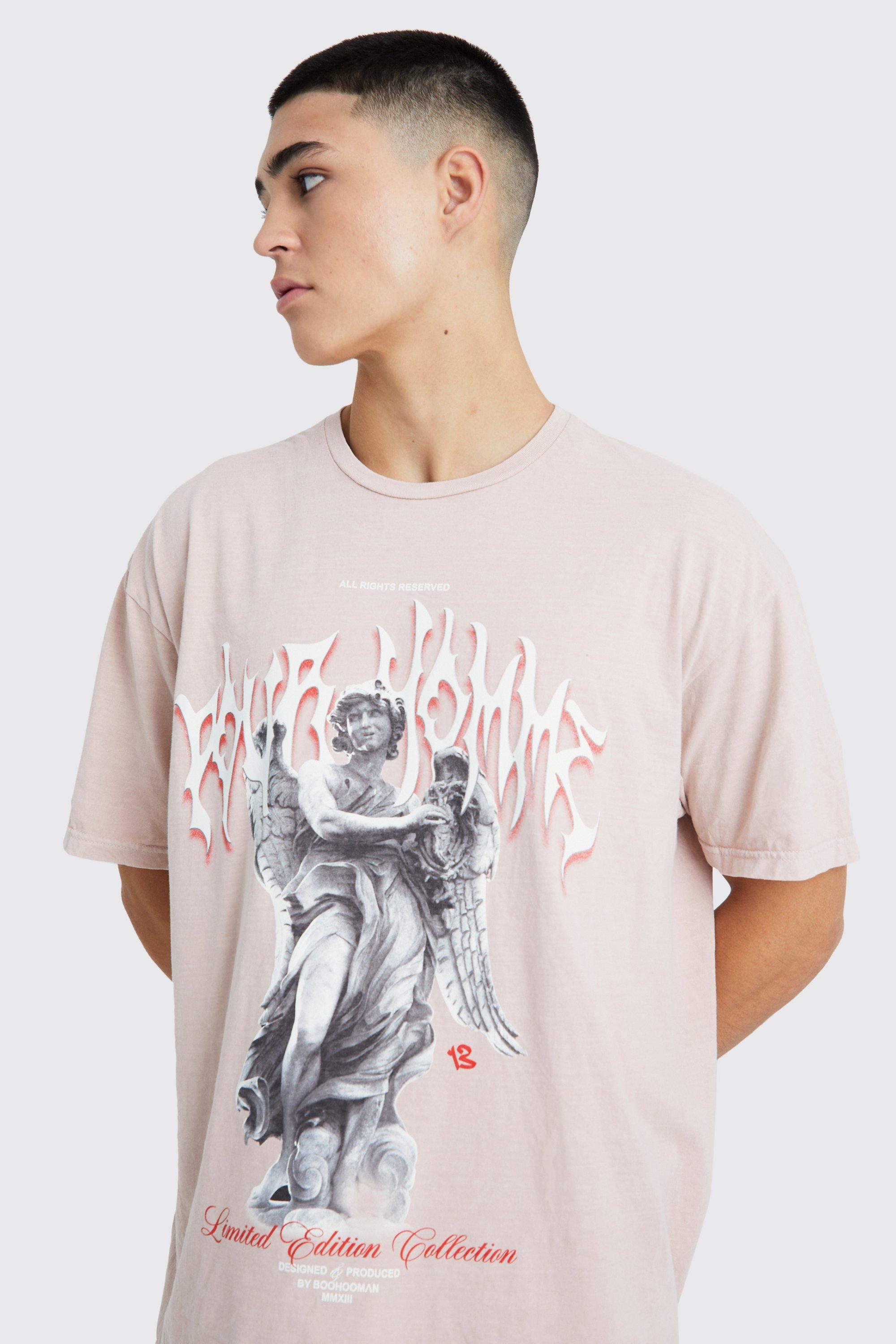 Oversized Homme Graphic T-shirt