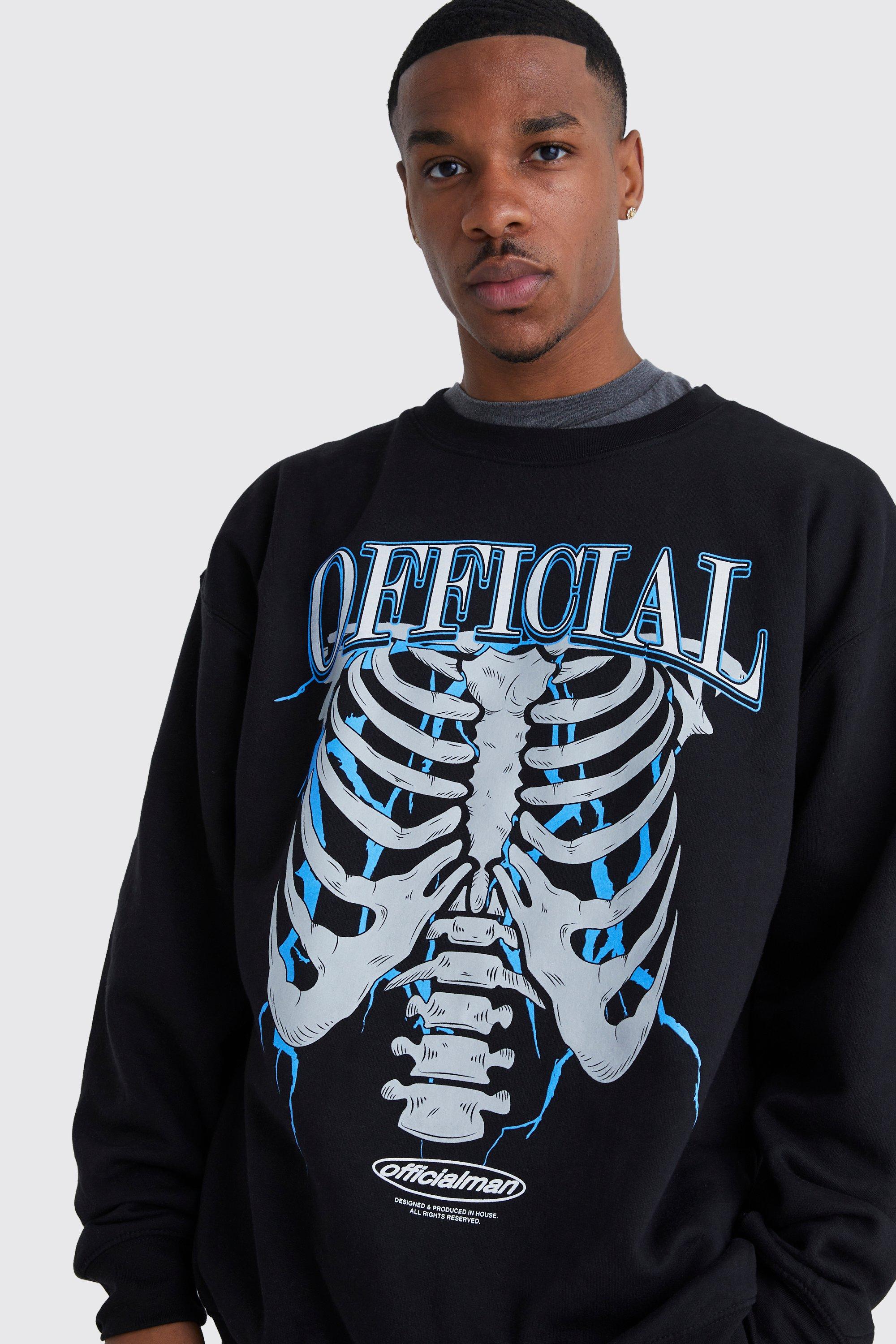 Skeleton crew 2025 neck sweatshirt