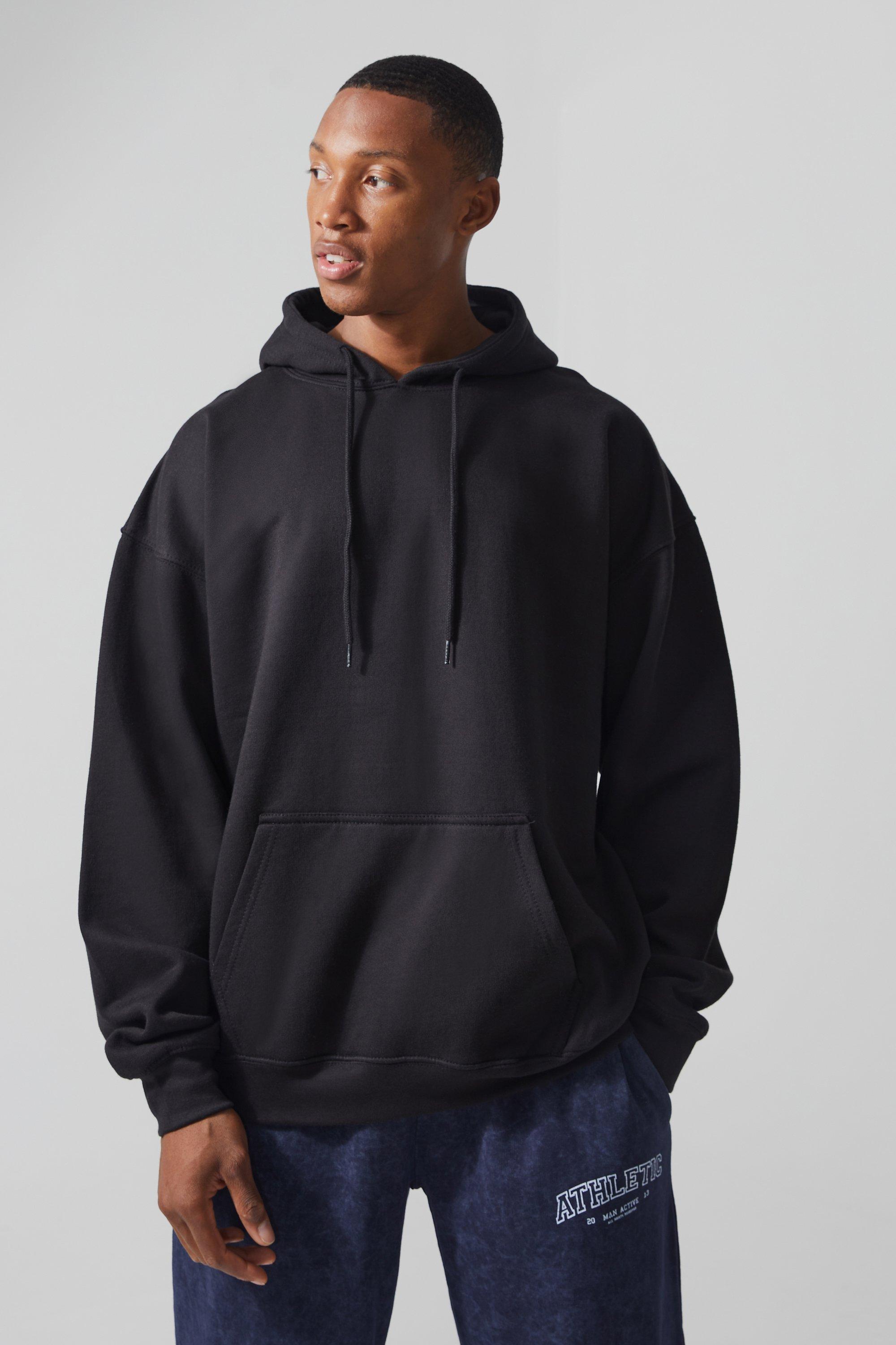 Boohoo shop black hoodie