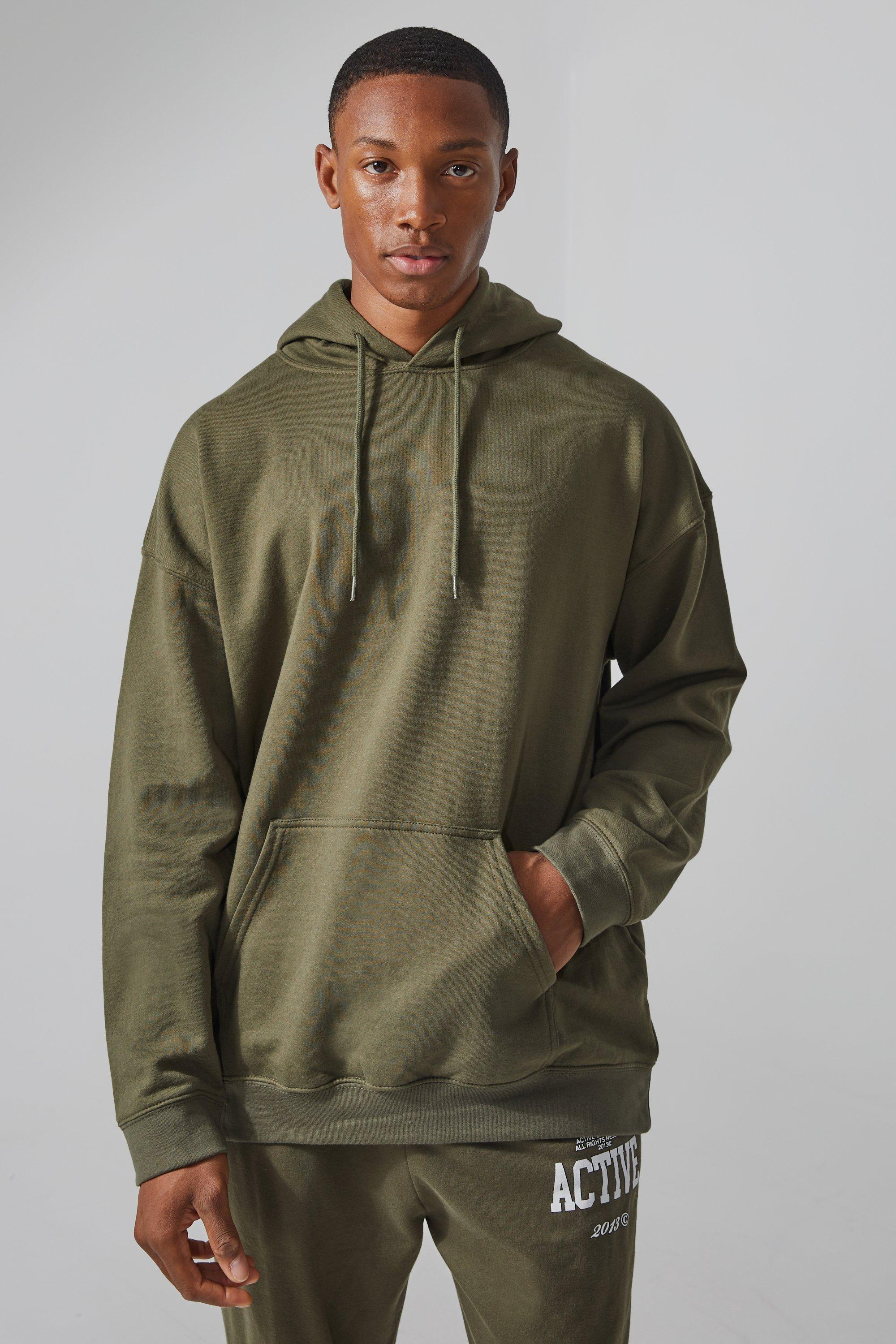 Men's Active Oversized One More Rep Hoodie