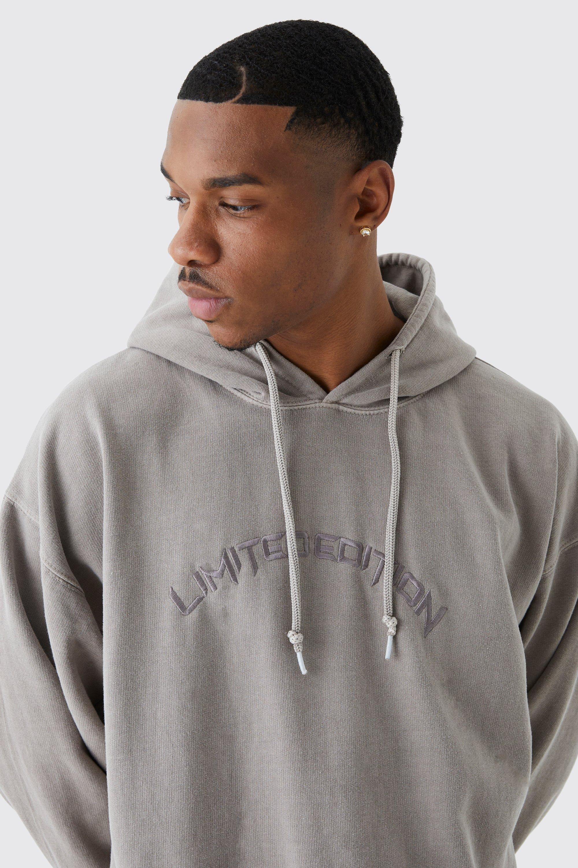 Oversized washed hot sale hoodie