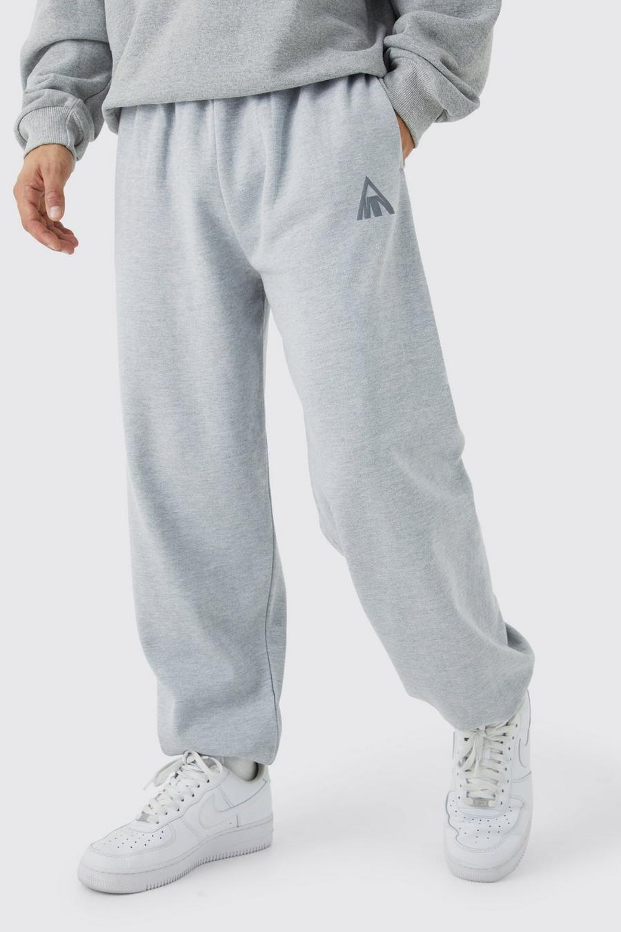 Grey Man Triangle Oversized Joggers image number 1