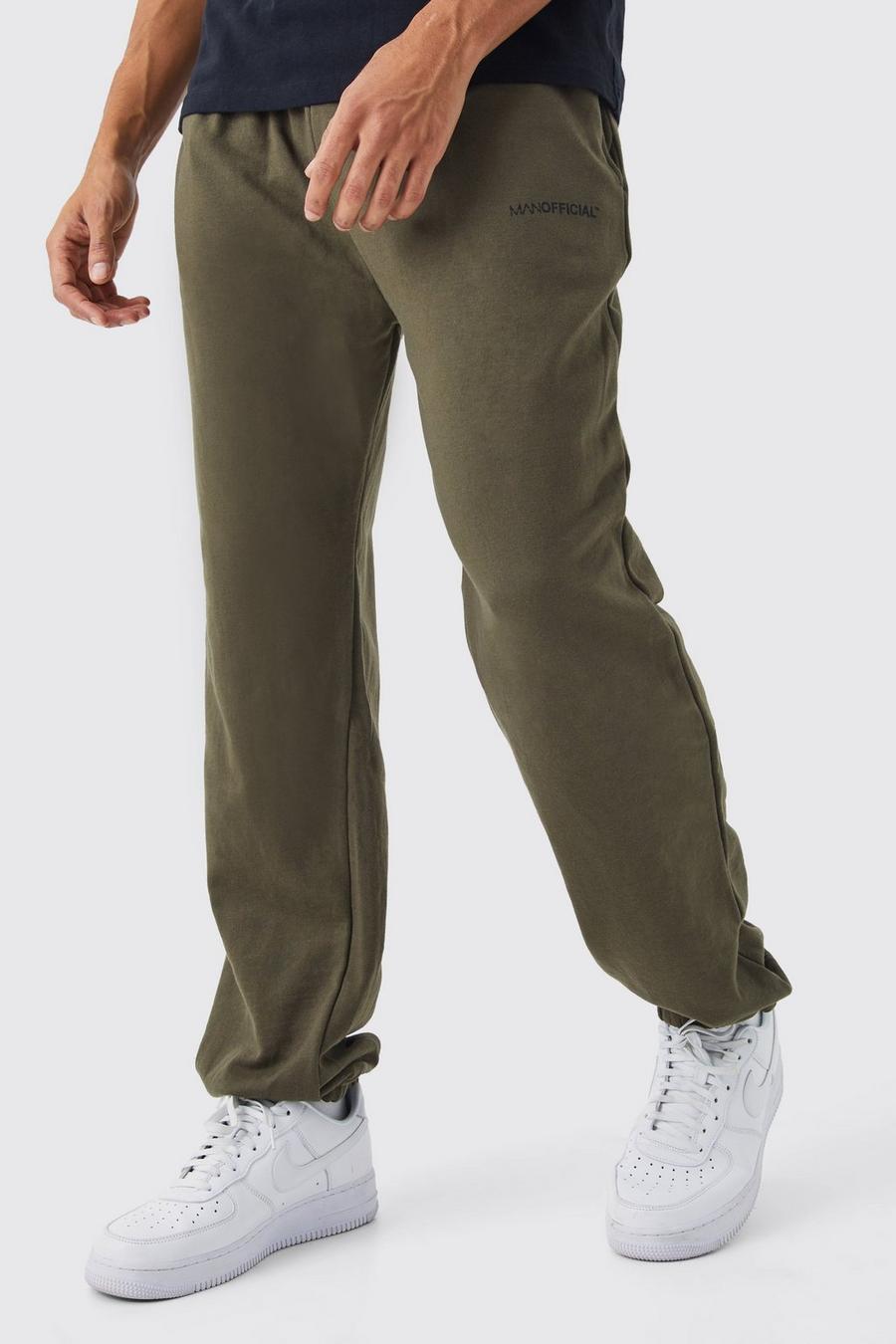 Pantaloni tuta oversize Man Official, Khaki