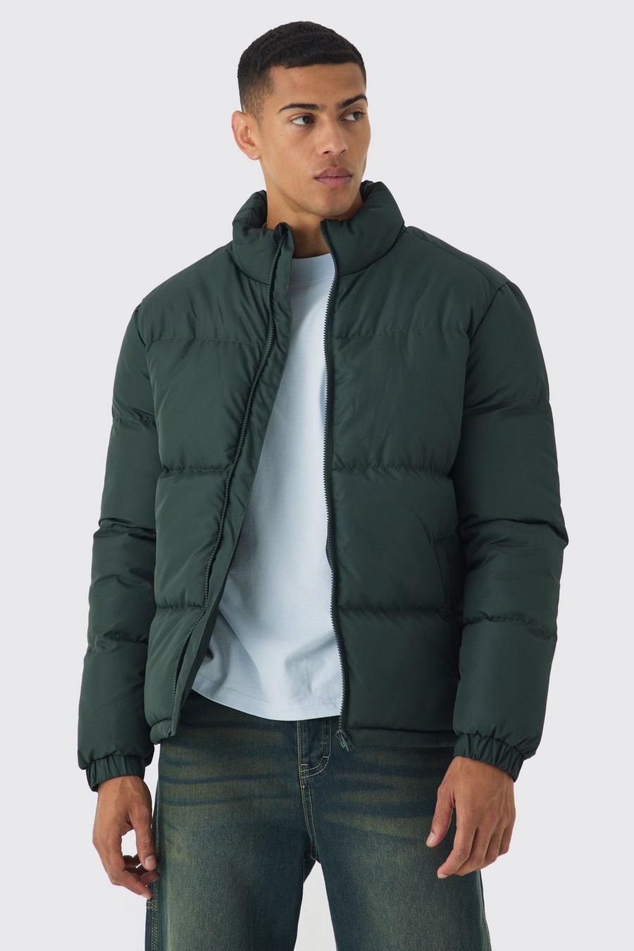 Men's Green Jackets & Coats, Puffer, Cargo & Khaki