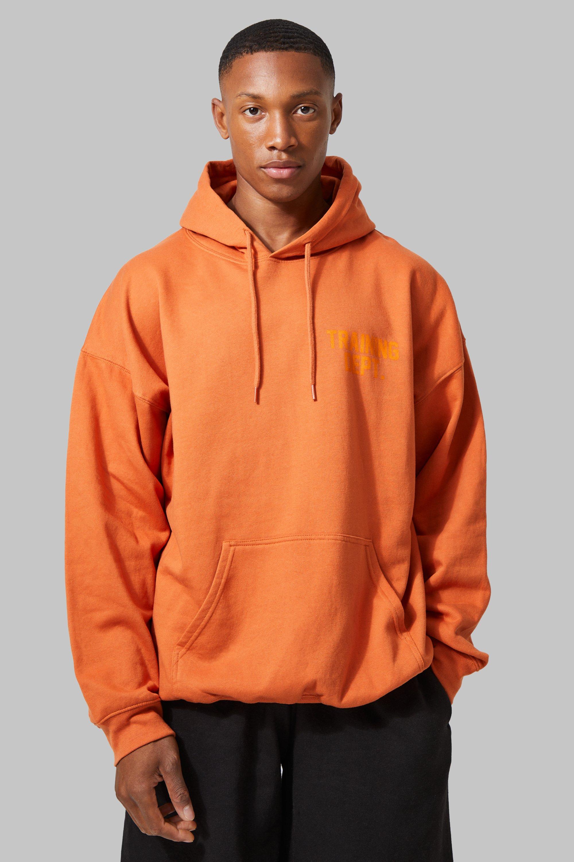 Rust store orange hoodie