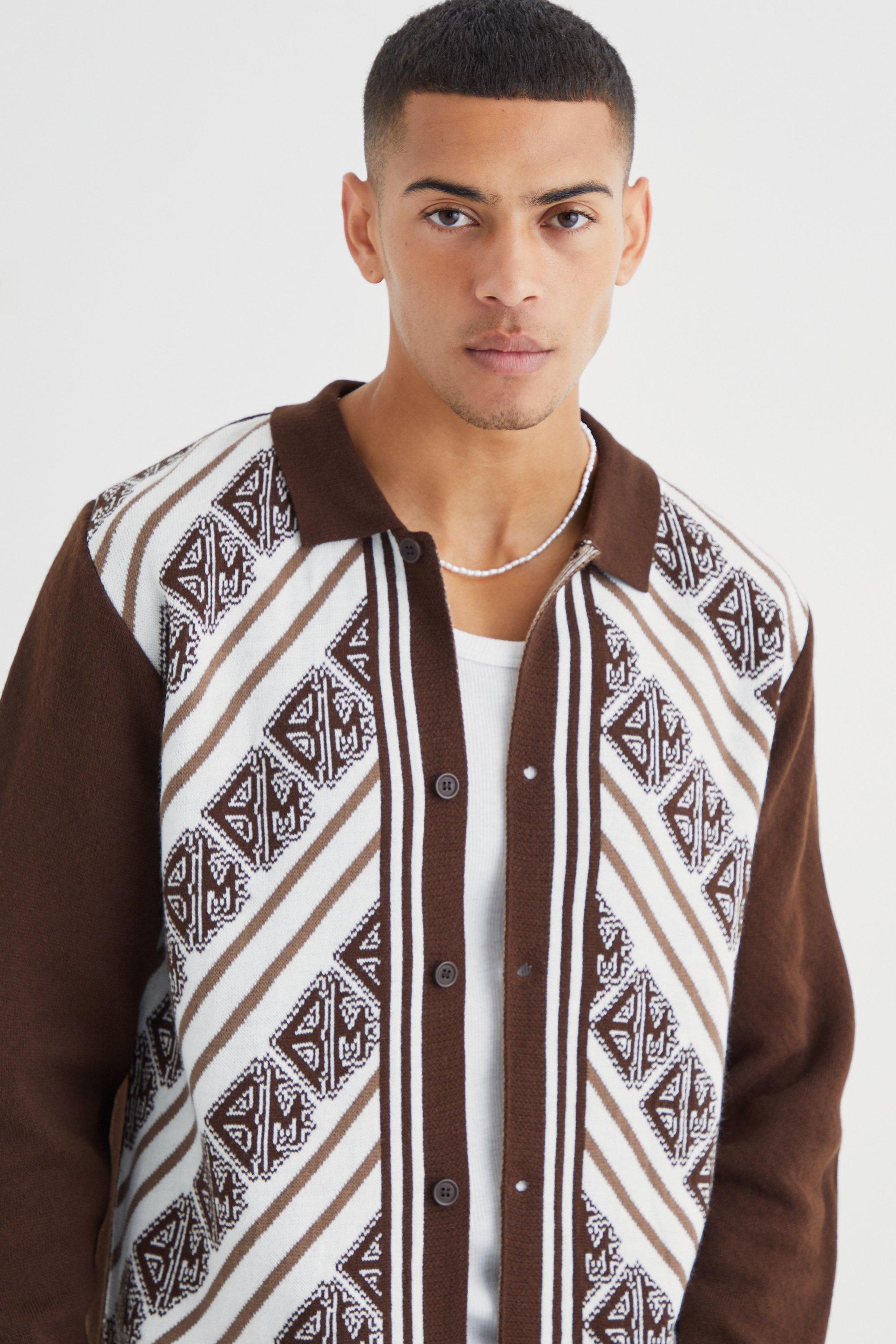 Mens deals aztec jumper