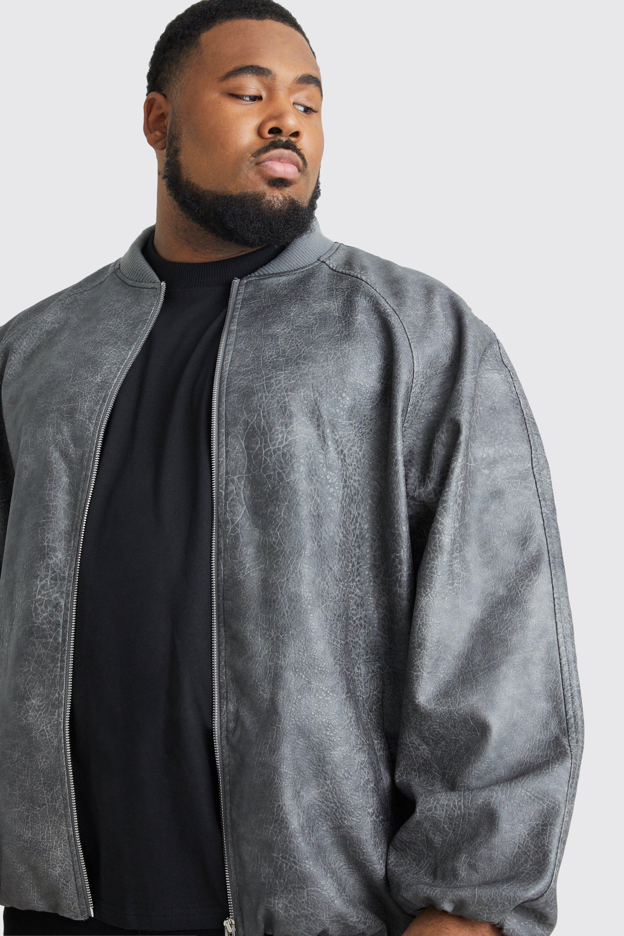 Vintage oversized top bomber jacket