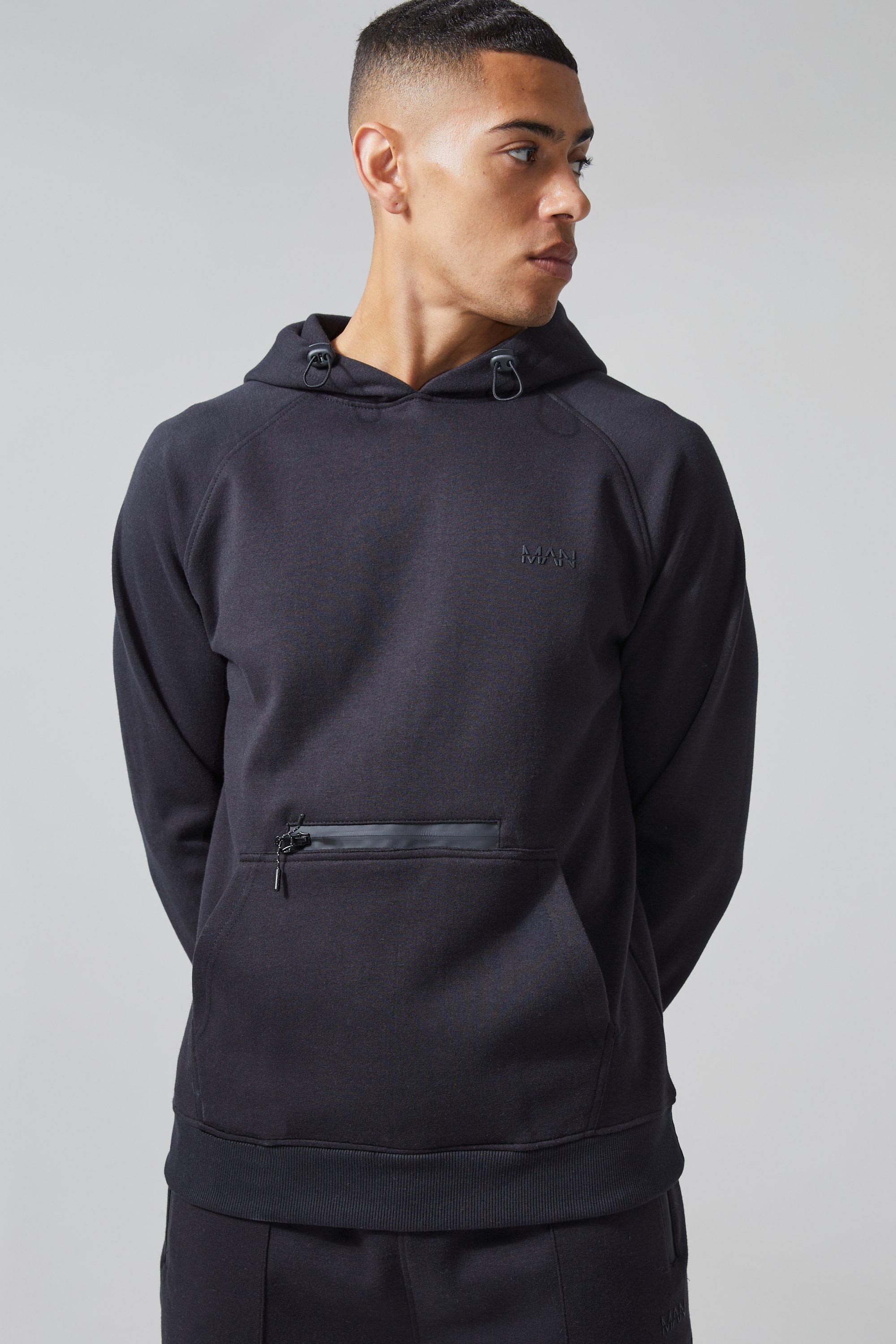 Boohoo man hot sale black hoodie