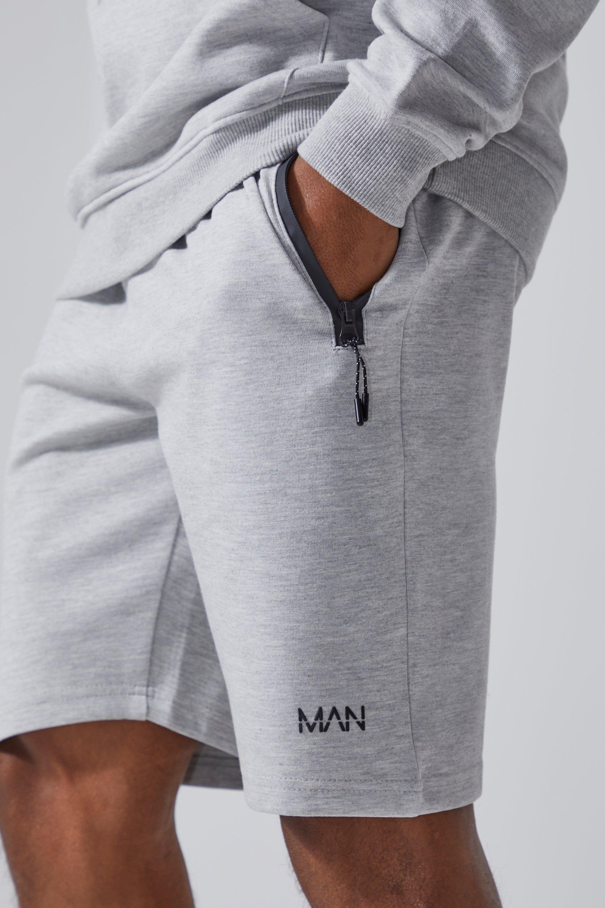 Man Active Fleece Shorts