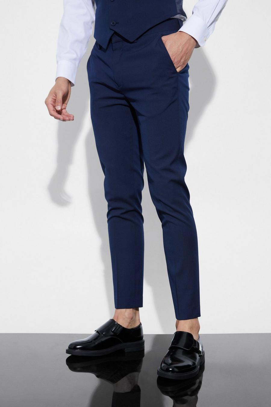 Pantaloni completo Super Skinny Fit, Navy image number 1