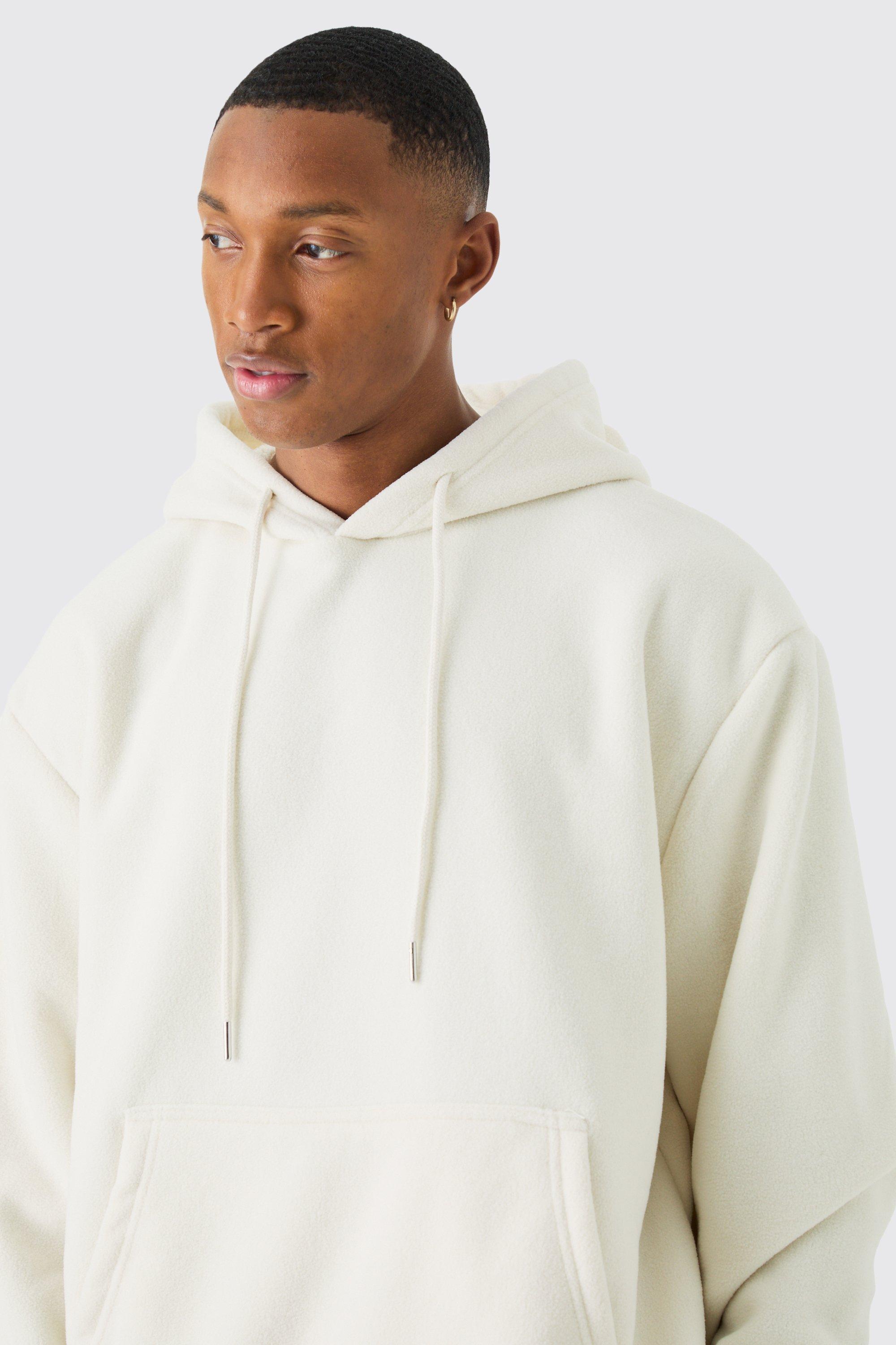 Boohoo shop white hoodie