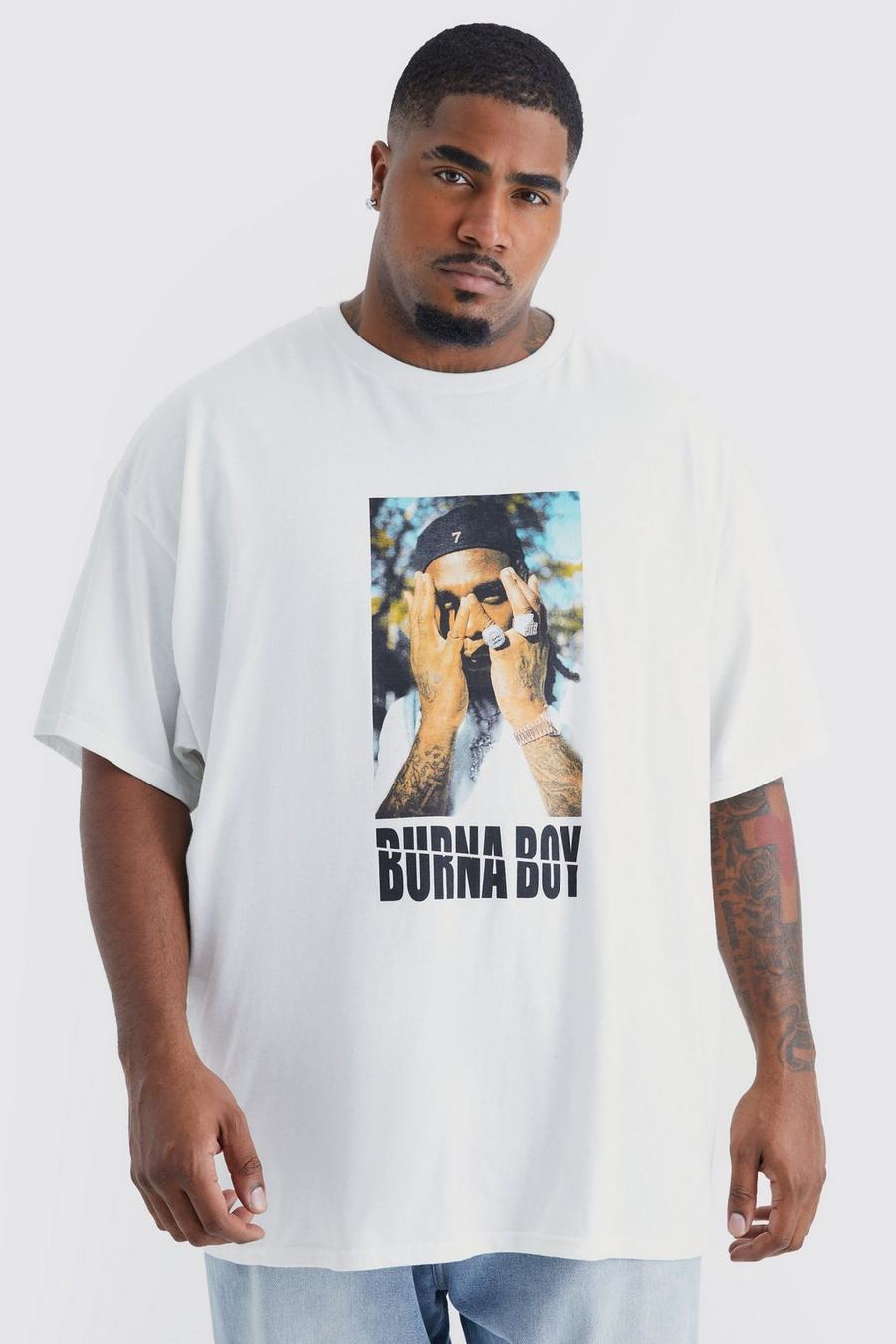 White Plus Burna Boy License T-shirt