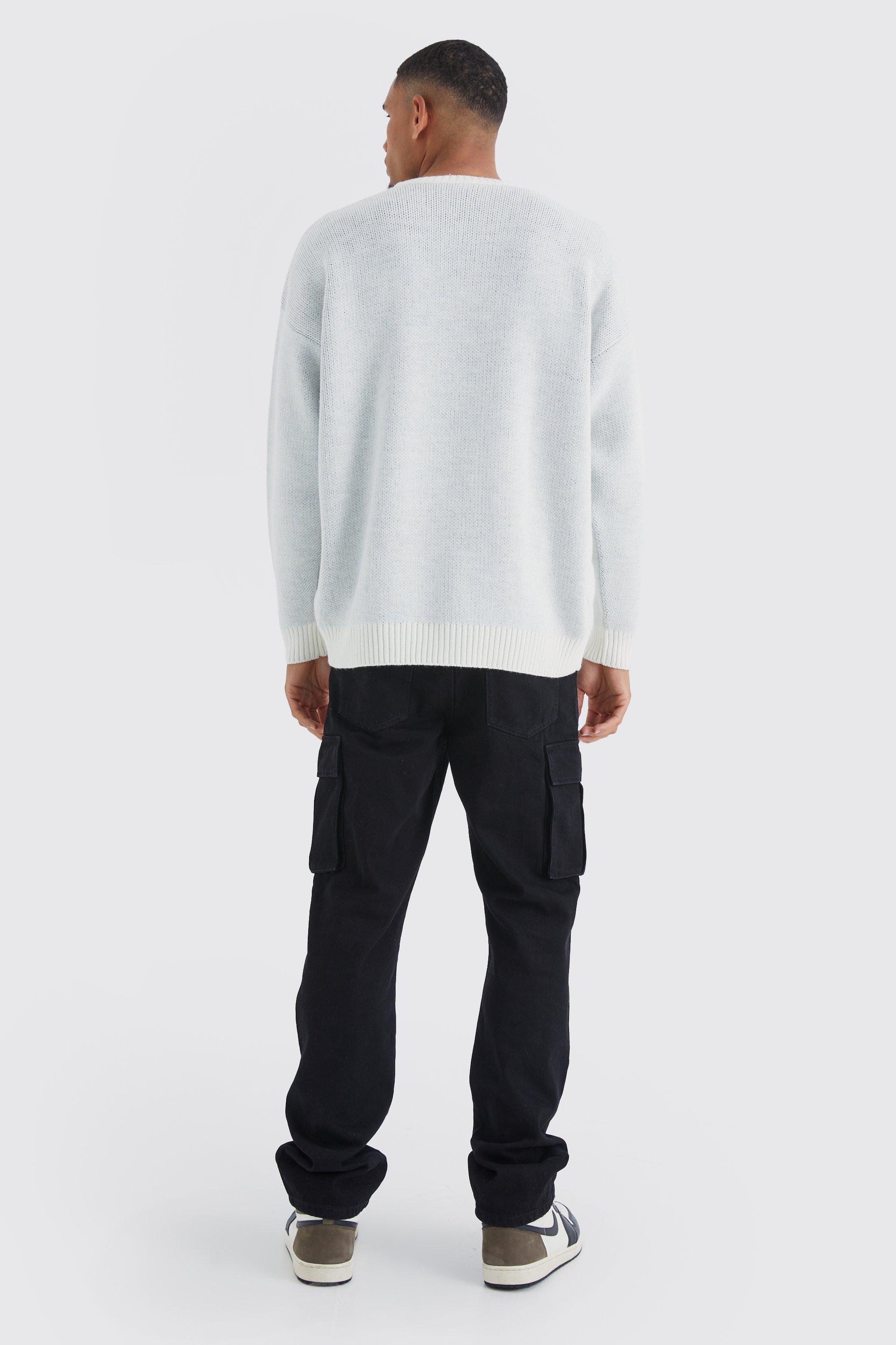 Men's tall v store neck sweater