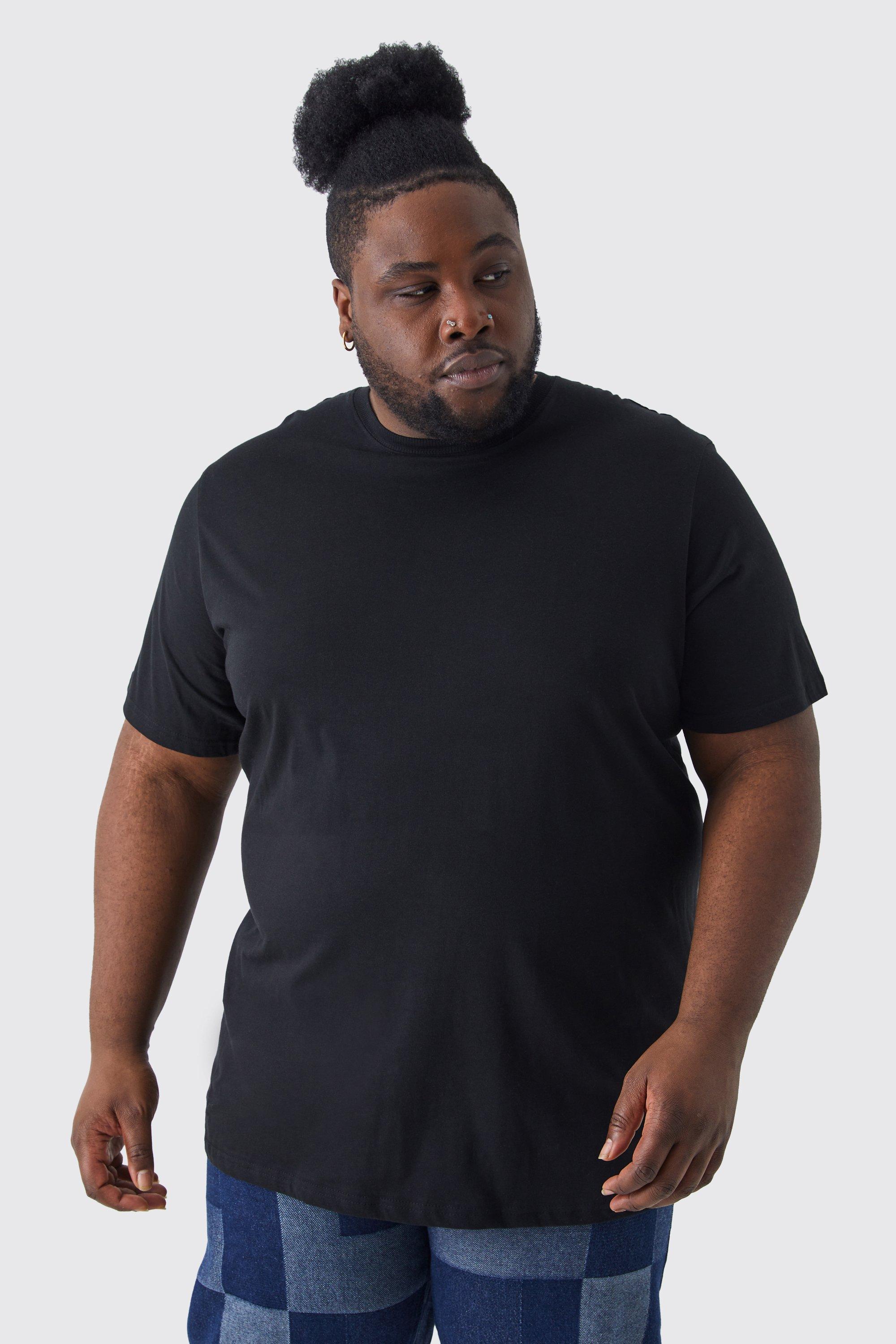 Grande taille T shirt long imprim Los Angeles