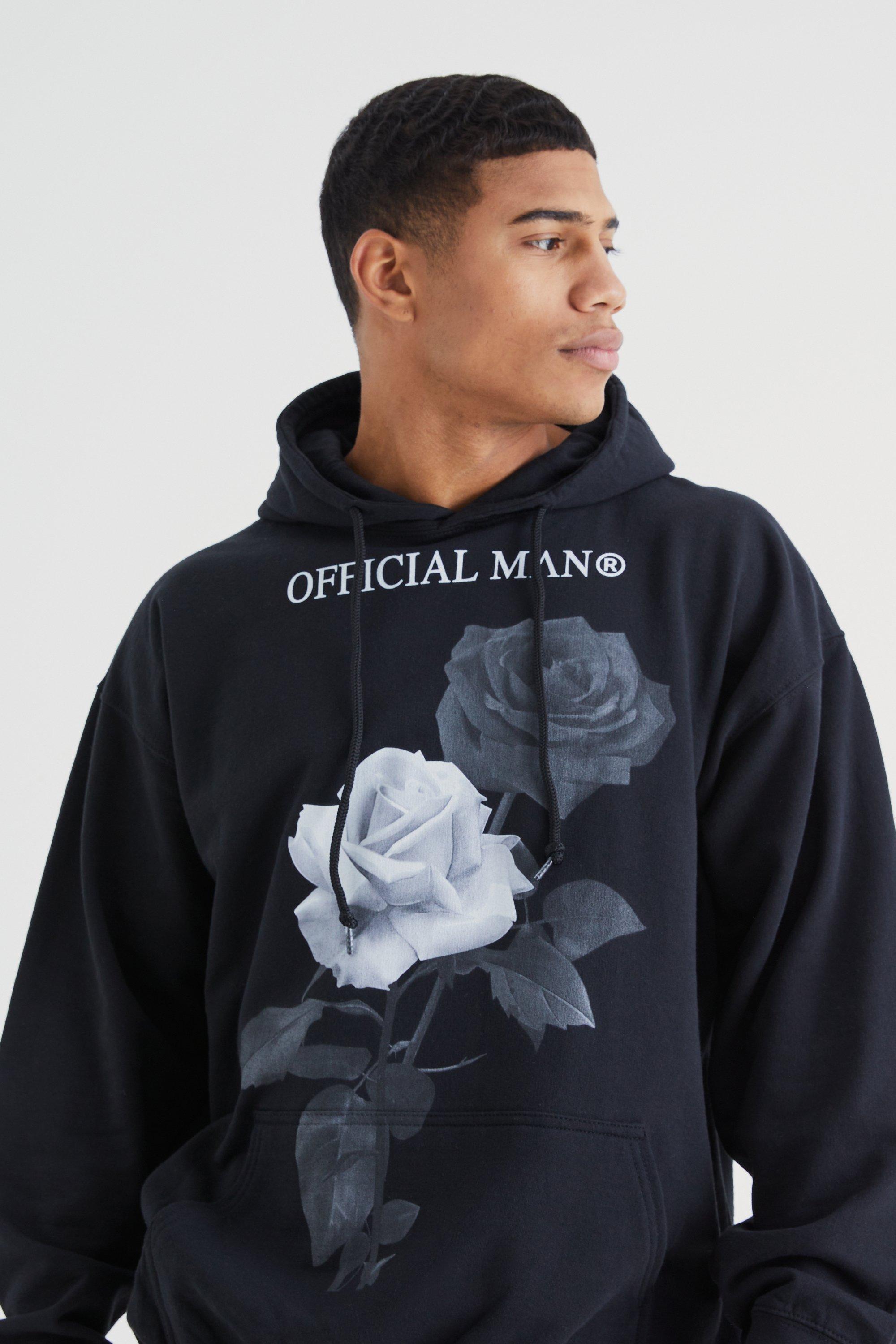 Dark hot sale rose hoodie