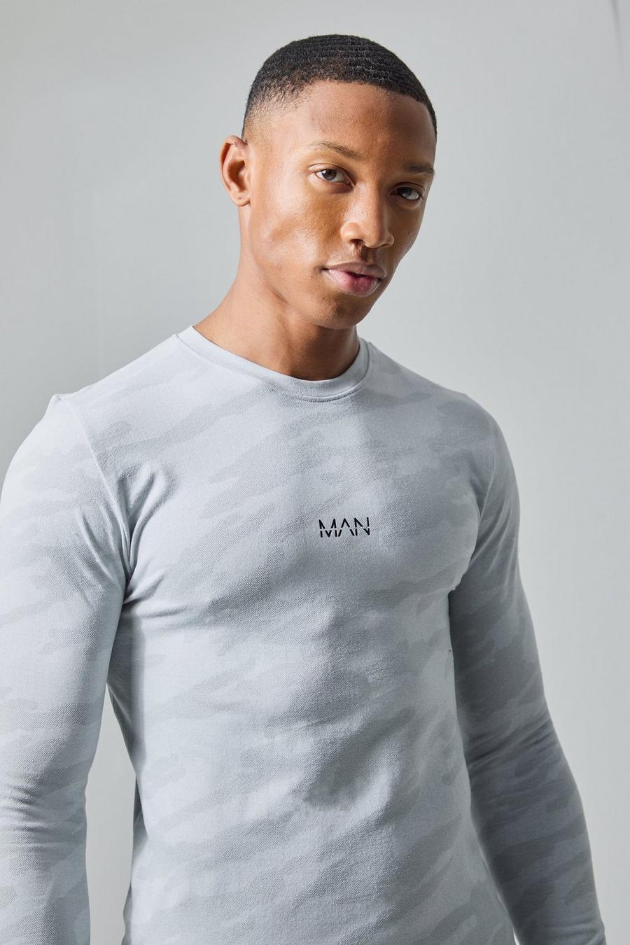 Wholesale Grey Full Sleeve Tees for Men From Gym Clothes