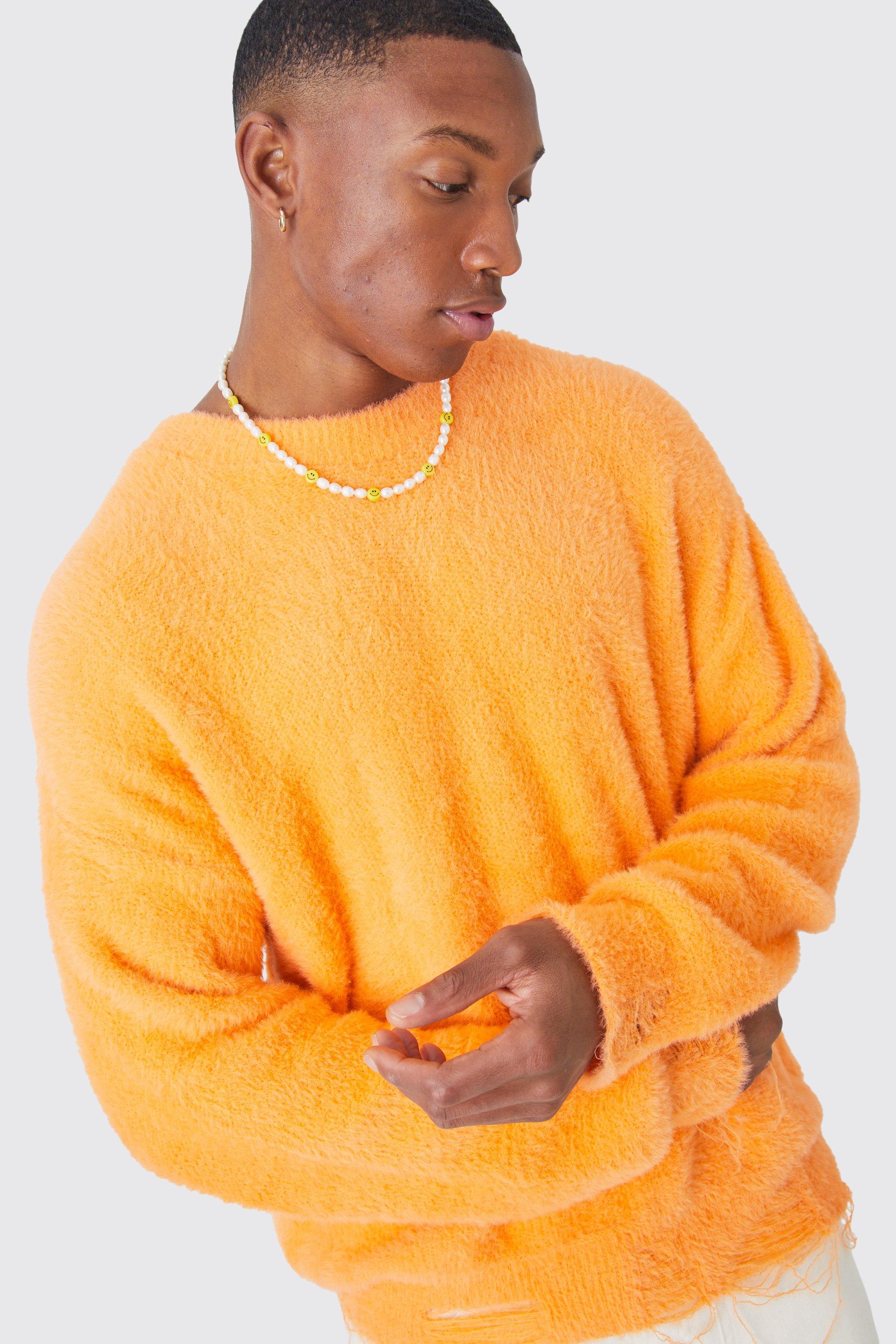 Fluffy on sale jumpers mens