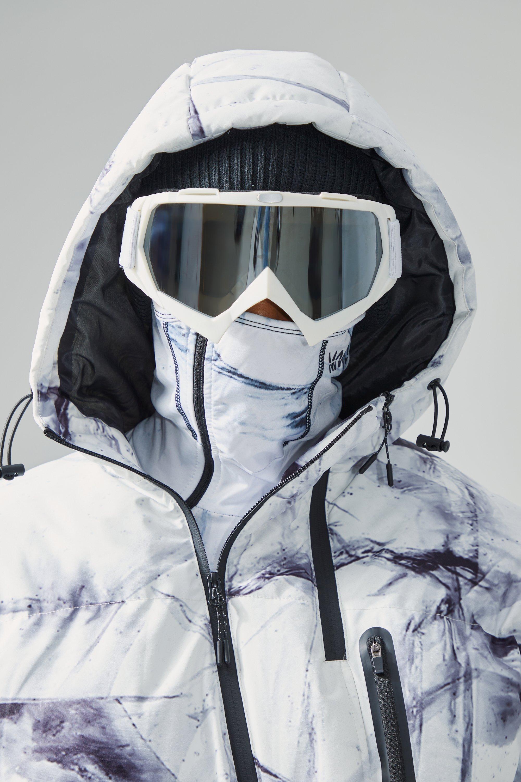 Dope Akin Veste Snowboard Homme Grey Camo - Gris