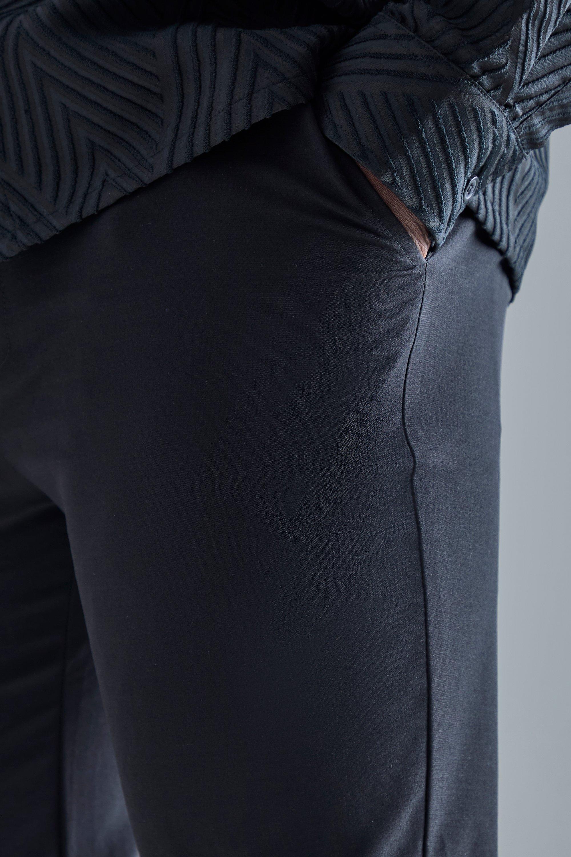 Mens stretch trousers on sale uk