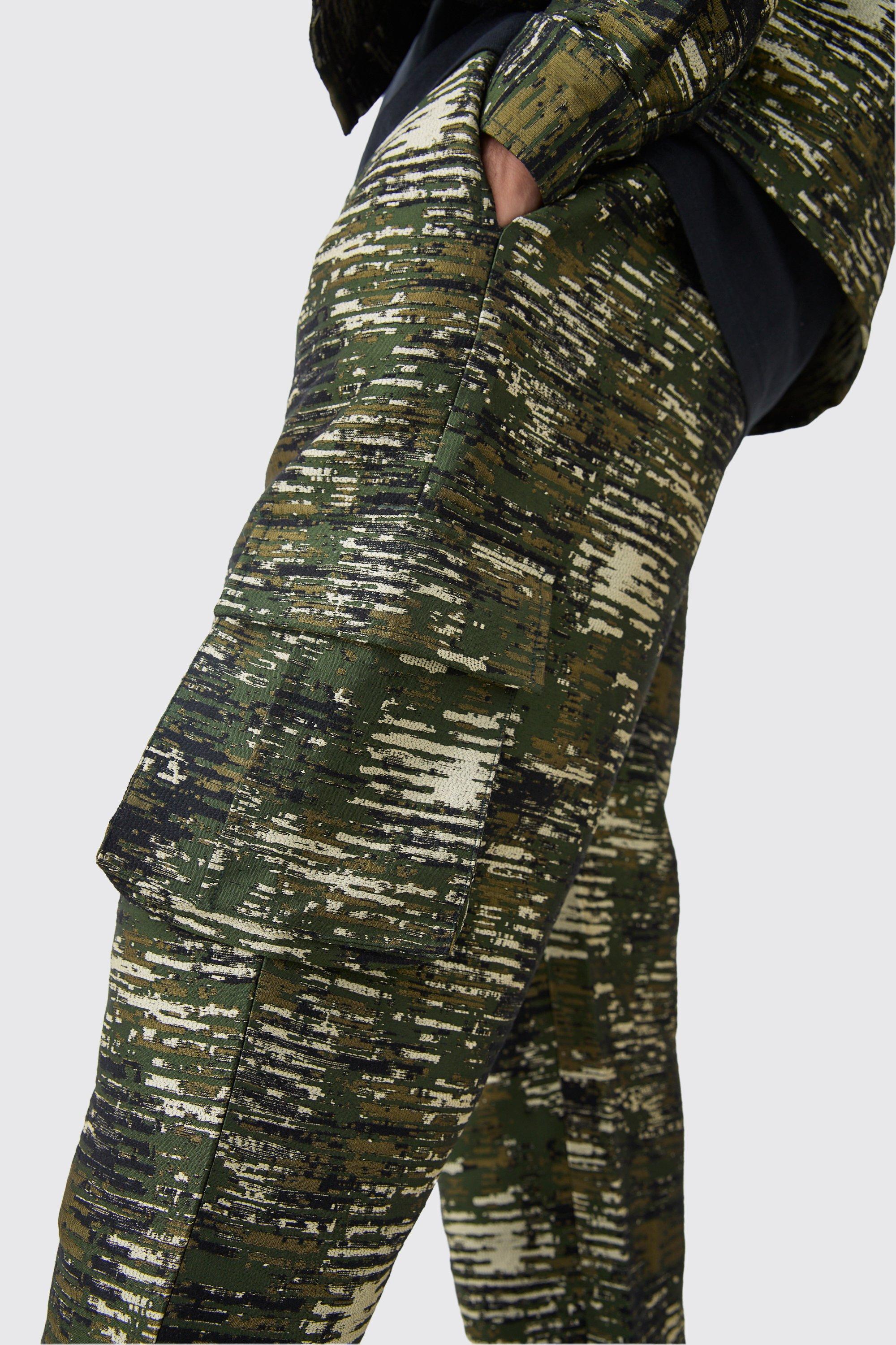 Stone island grid camo on sale pants