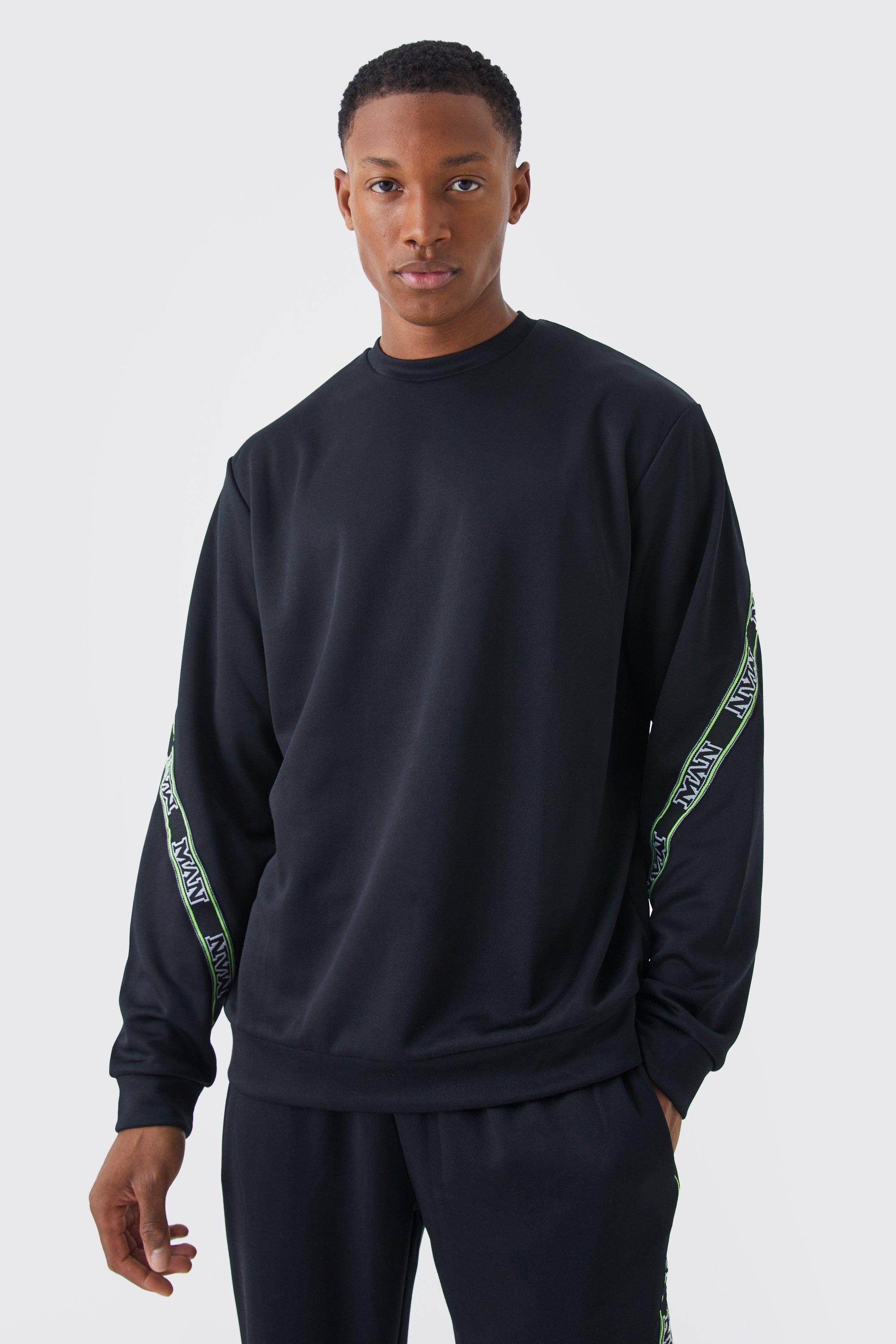 Sudadera 3 franjas online crewneck