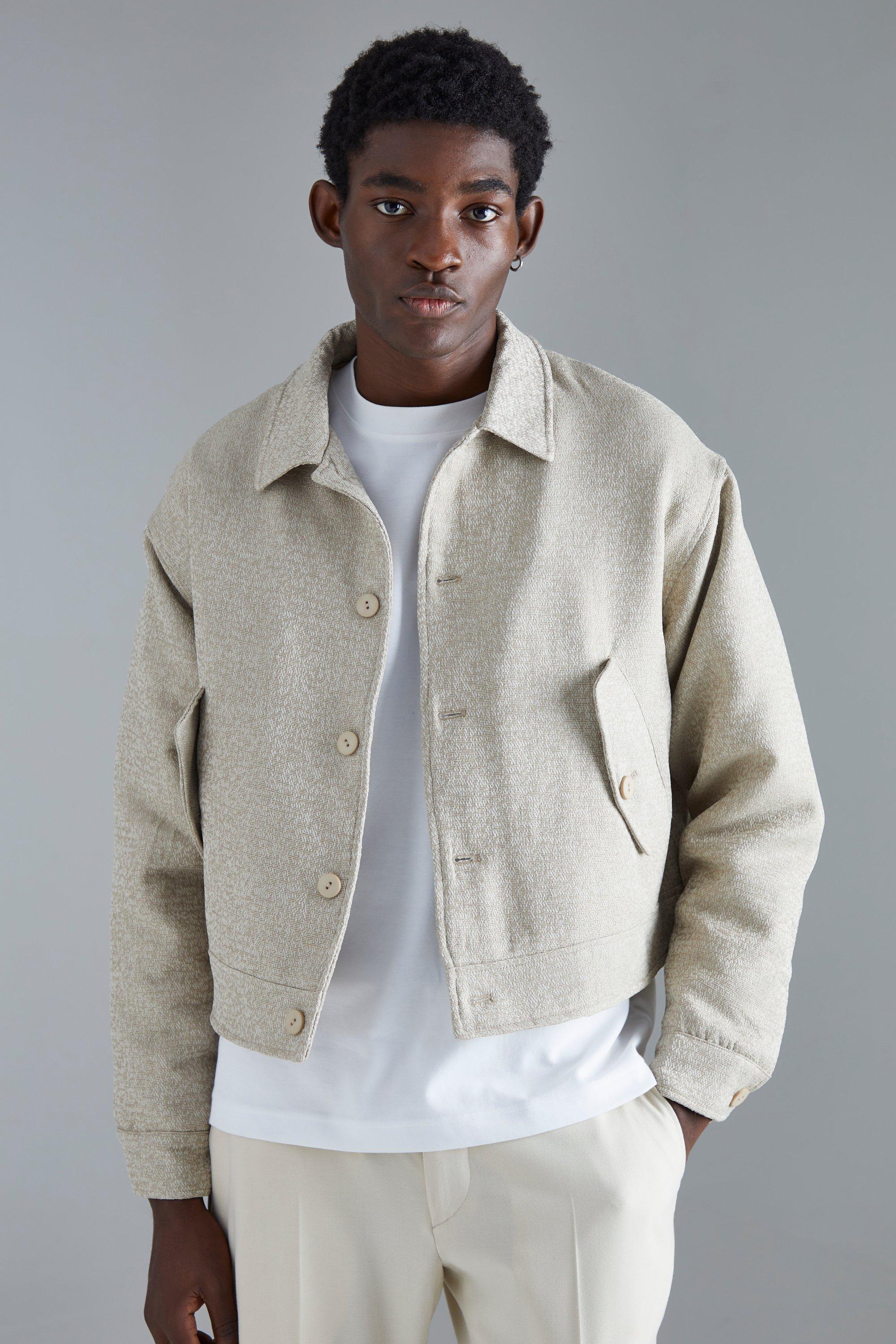 Harrington jacket beige outlet