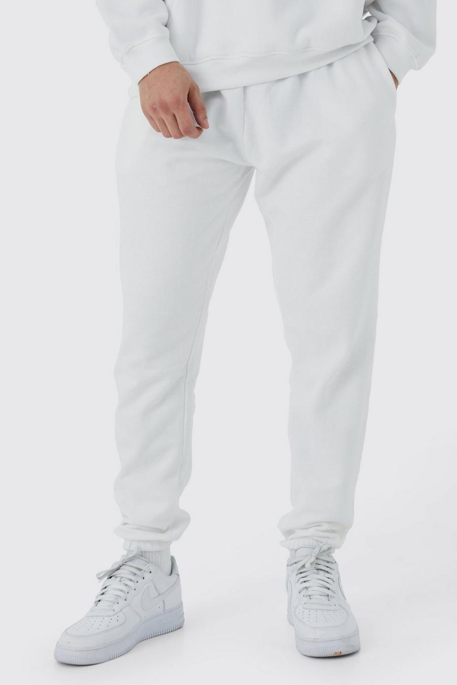 Pantalón deportivo Tall básico, White