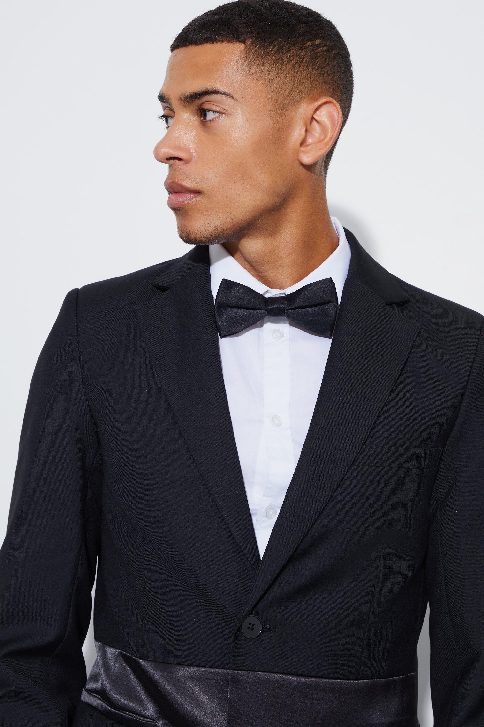 Satin Trim Tuxedo