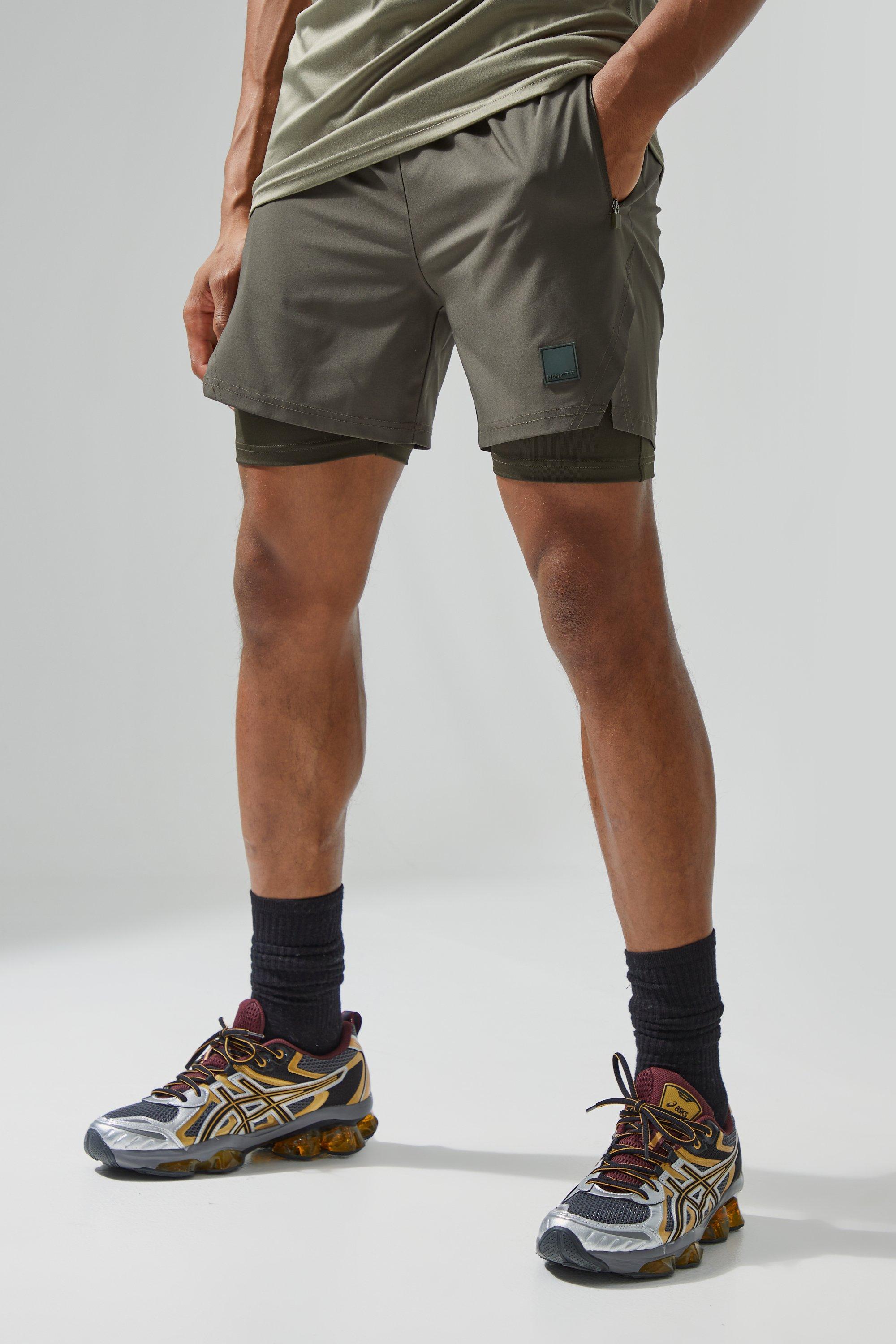 Athletic 2-in-1 shorts - Men