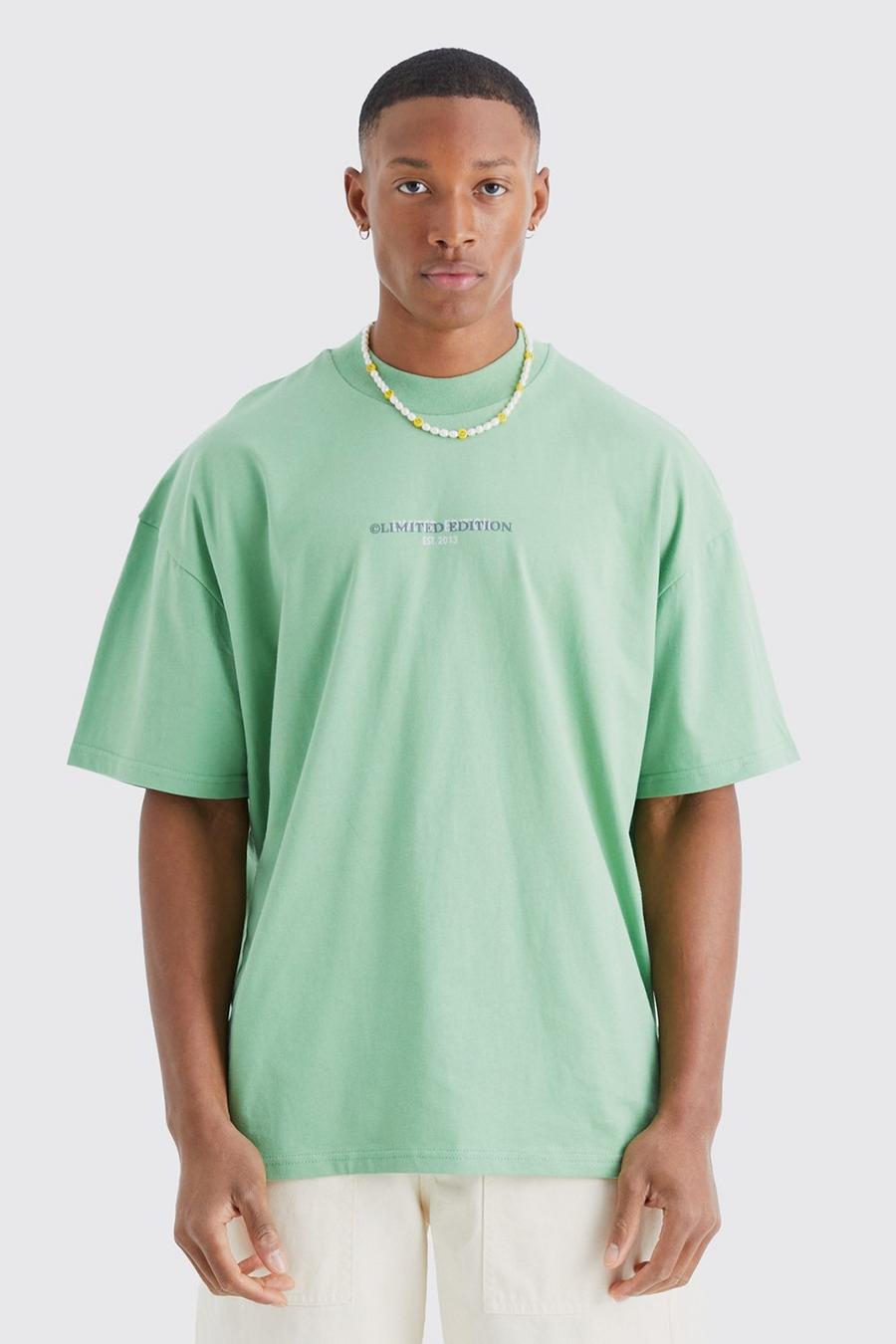Sage Heavyweight Ofcl Oversized T-shirt image number 1