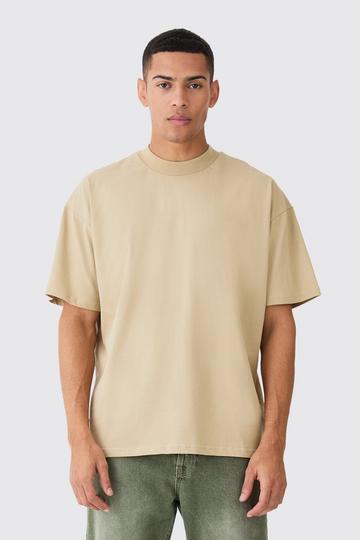 Oversized Dik T-Shirt khaki