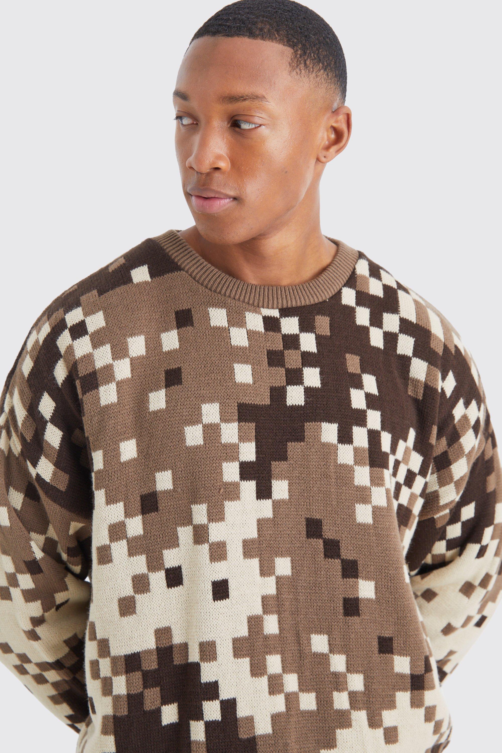 Camo sweater 2024 mens