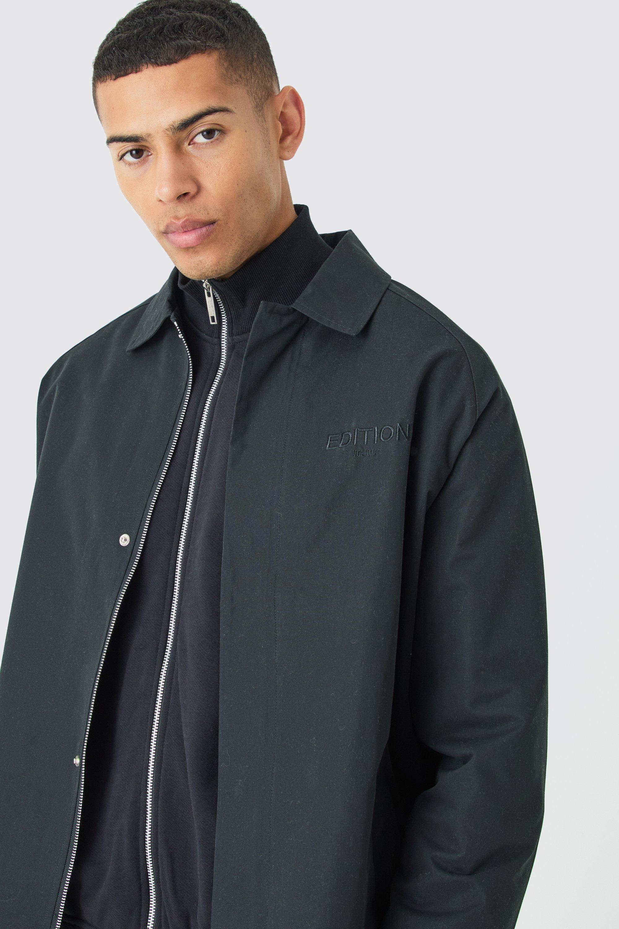 Twill hot sale coach jacket