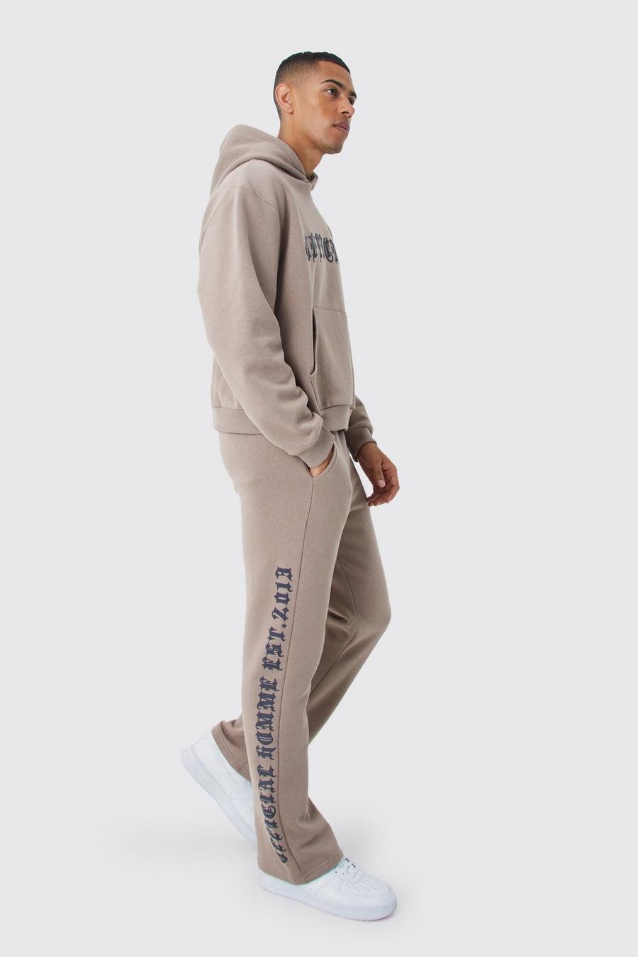 Stone Official Gothic Text Gusset Tracksuit