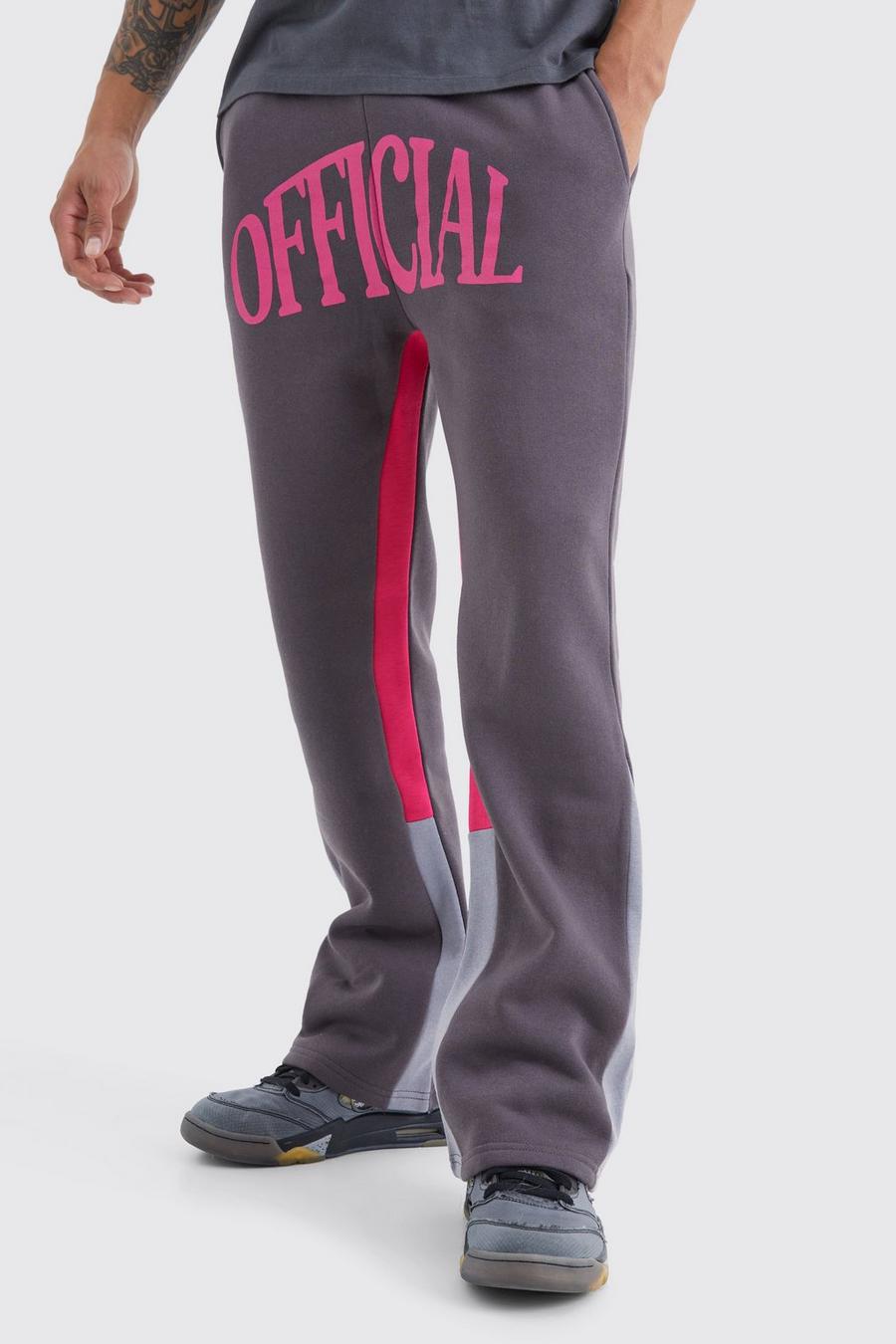 Charcoal Official Gusset Joggers image number 1