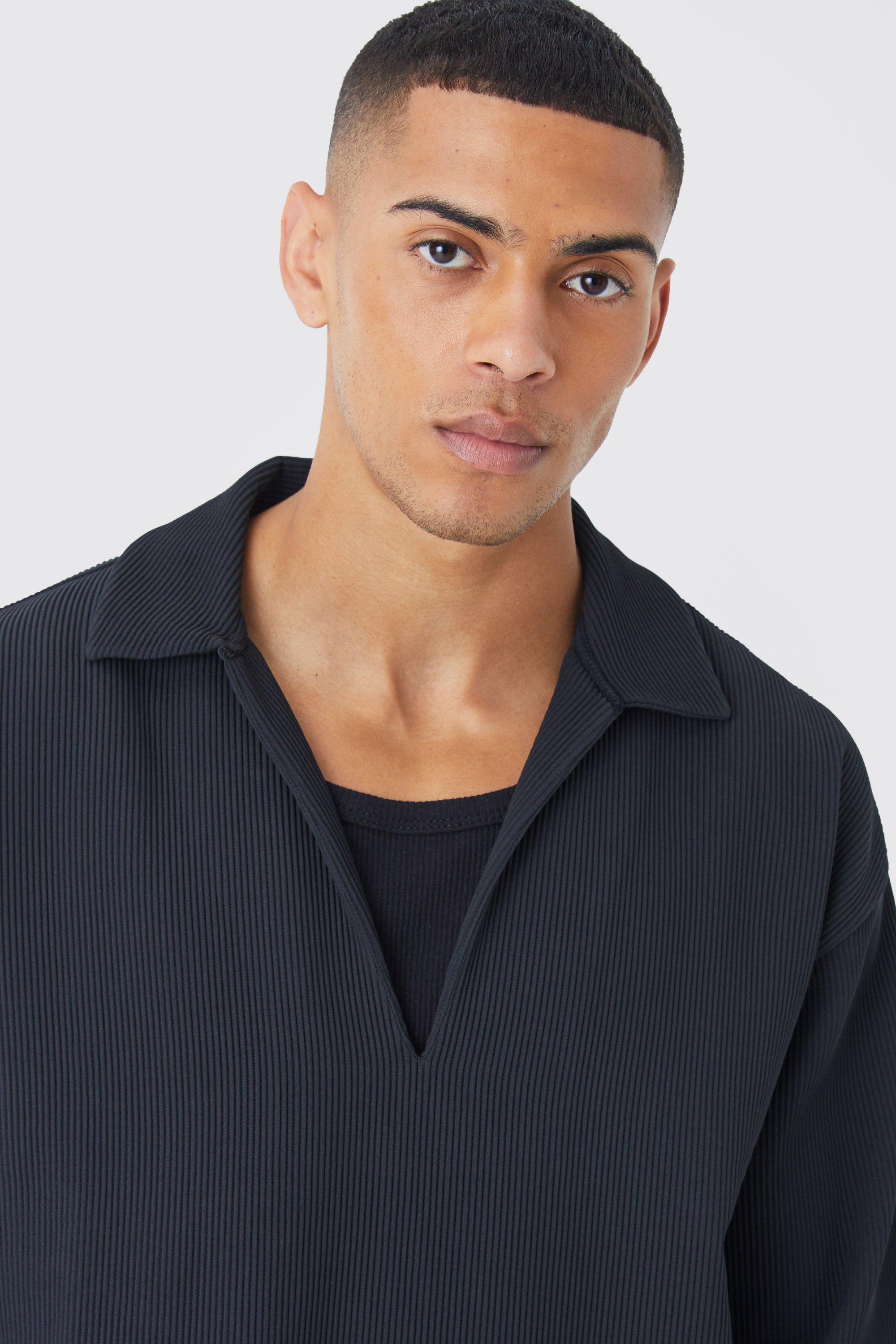 boxy v neck tee