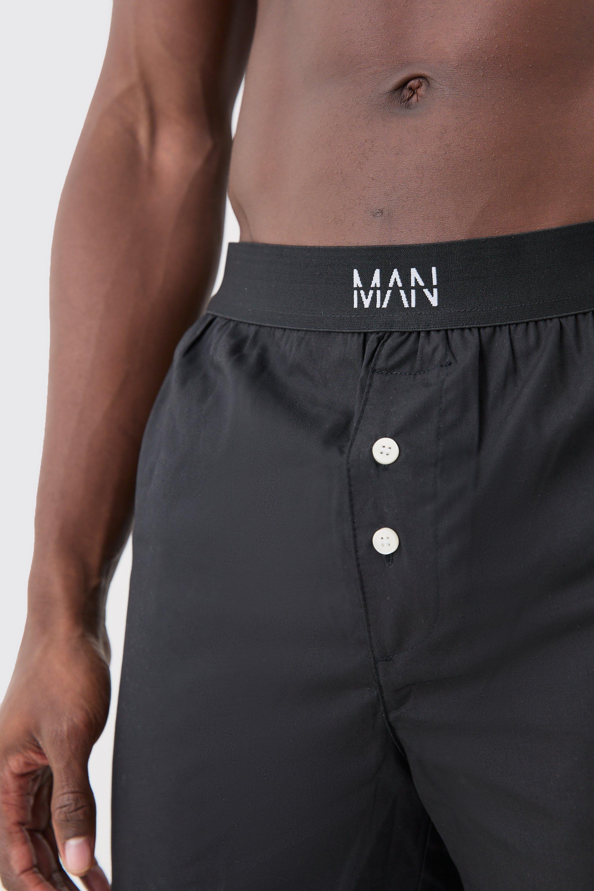 3 Pack Original Man Woven Boxer Shorts