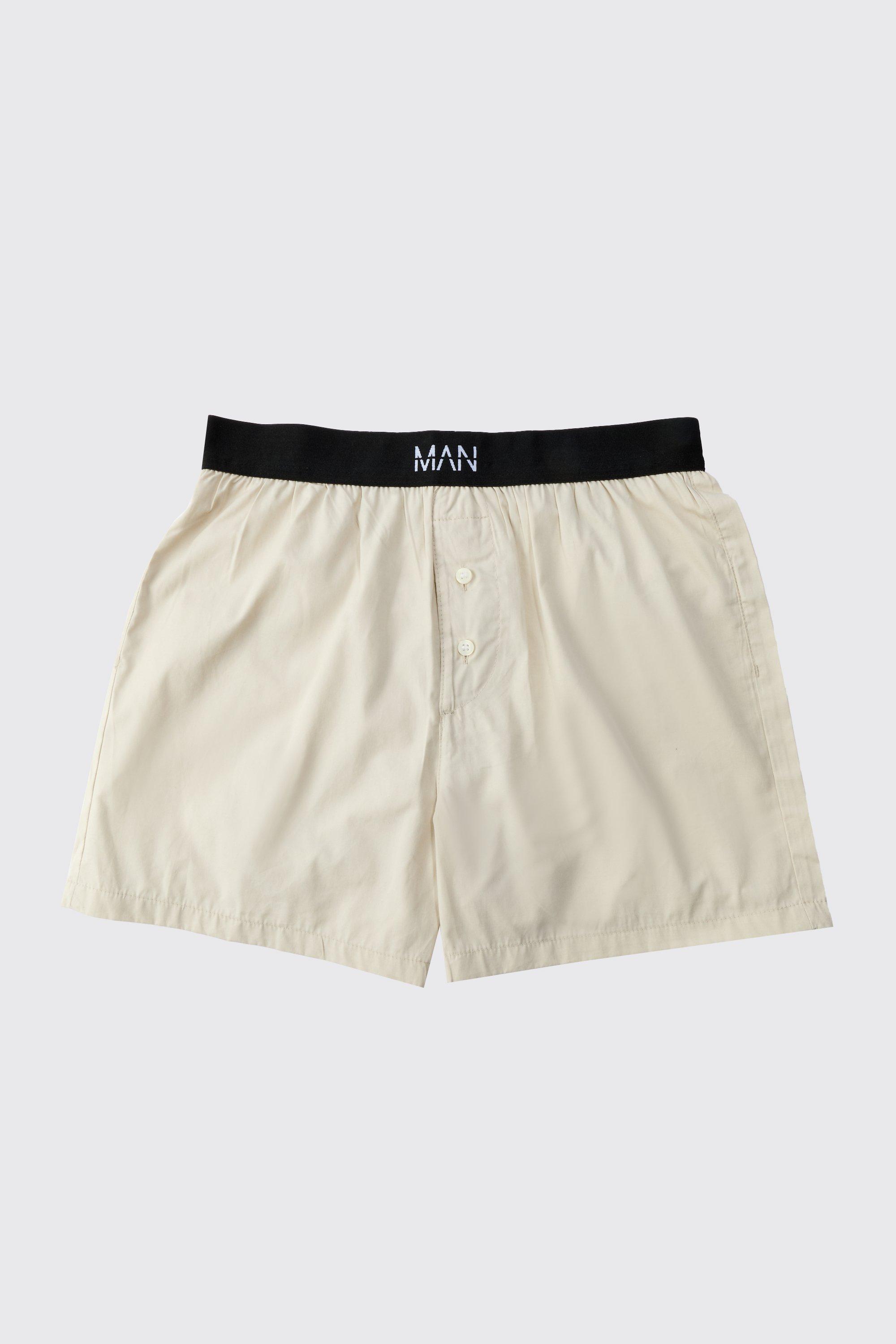 4 Woven Boxers