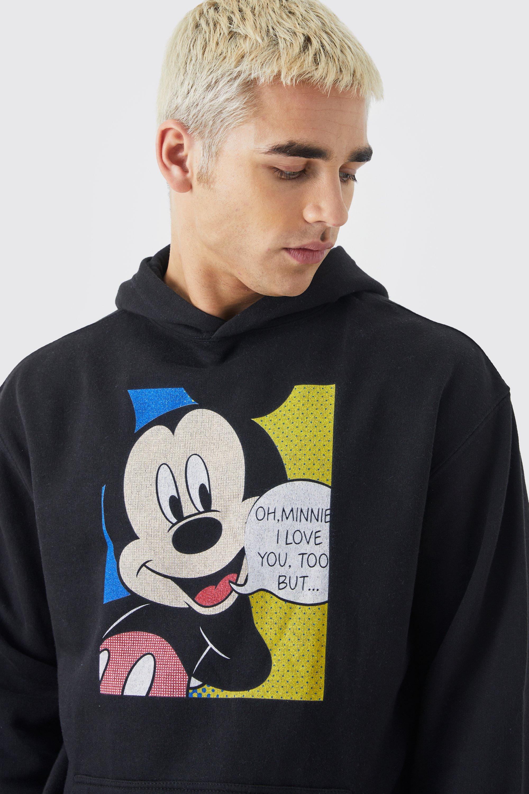 Pull and bear shop mickey mouse hoodie