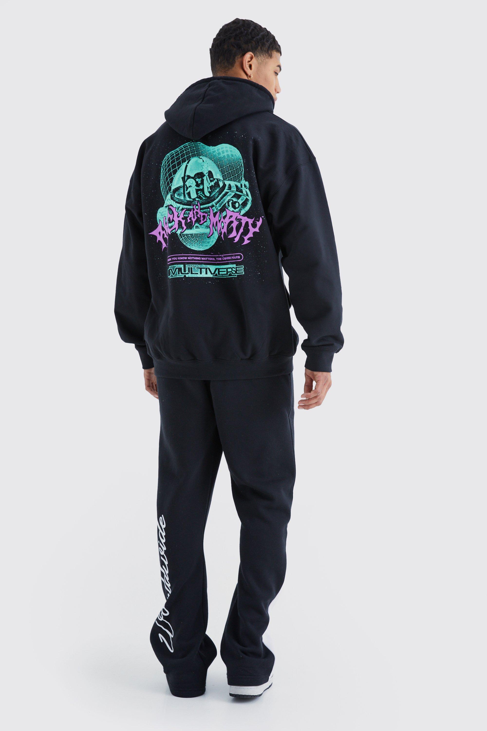 Rick and morty on sale hoodie and sweatpants