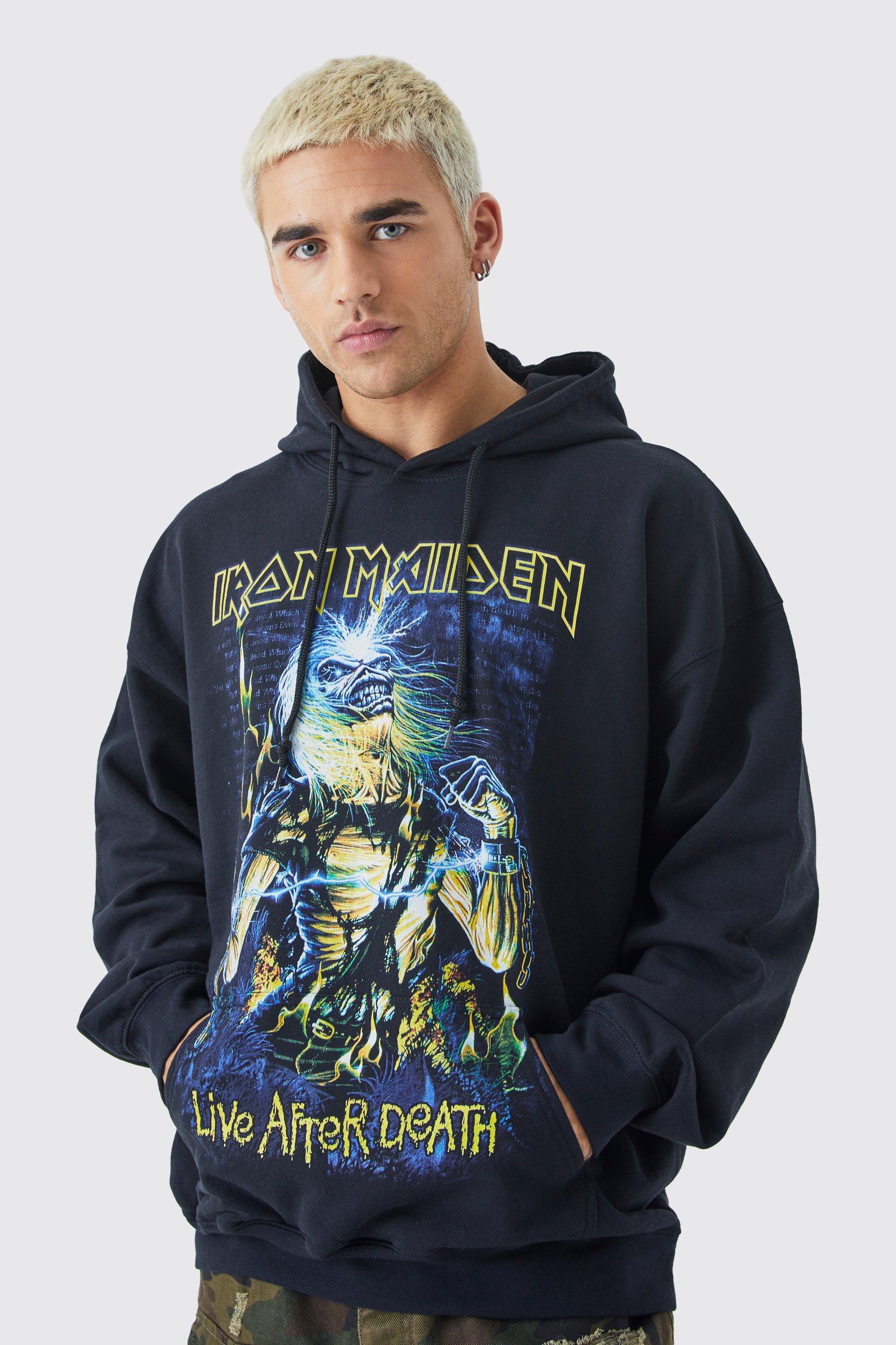 Sweatshirt iron maiden hot sale